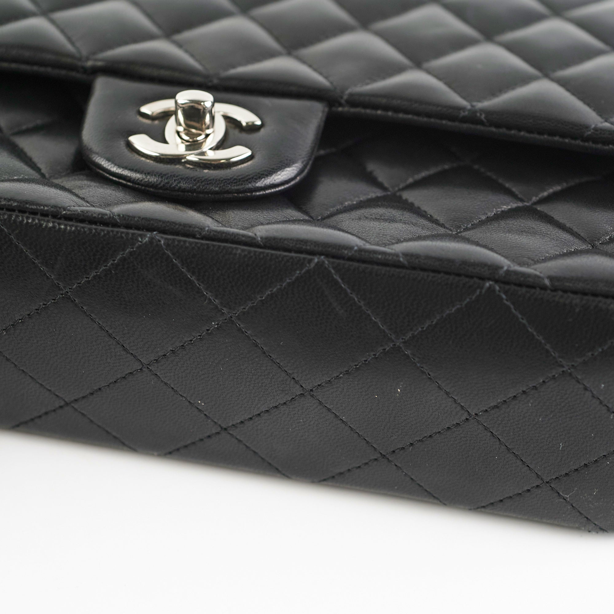 Chanel Medium/Large Classic Double Flap Bag in Black | Timeless Luxury Handbag for Women | Perfect for Work, Evening Events & Special Occasions