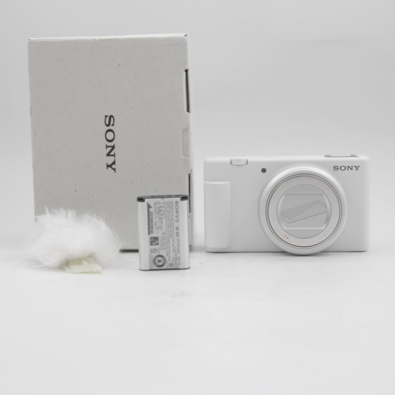 Open Box Excellent Condition Sony ZV-1 II Digital Camera (White) - Perfect for Vlogging, Travel Photography & Content Creation