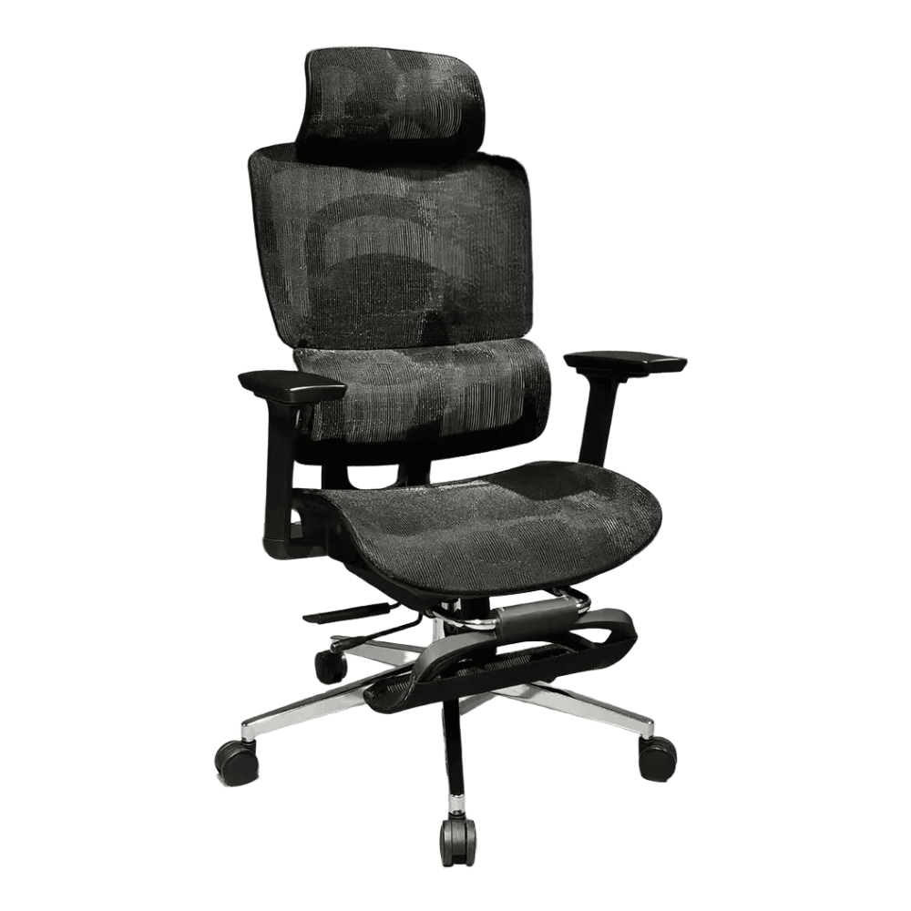 Ergonomic Kiana Mesh Office Chair with Adjustable Height & Lumbar Support - Breathable Backrest for Home & Office Workspaces - Perfect for Long Hours of Sitting, Gaming & Remote Work