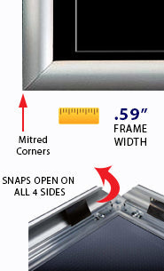 11x17 Snap Frame - Slim 0.59
