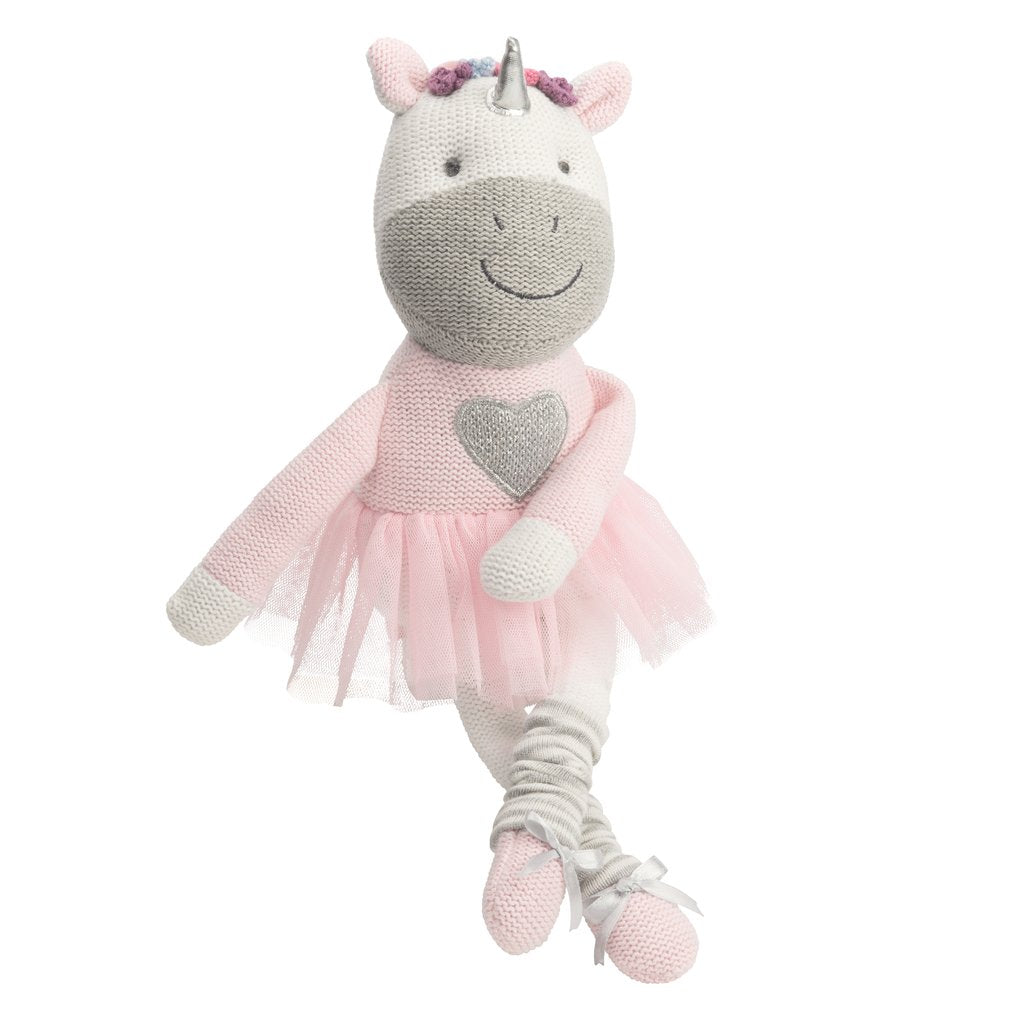 Unicorn Knittie - Adorable Handmade Knitted Unicorn Plush Toy for Kids & Collectors | Perfect Gift for Birthdays, Christmas & Nursery Decor
