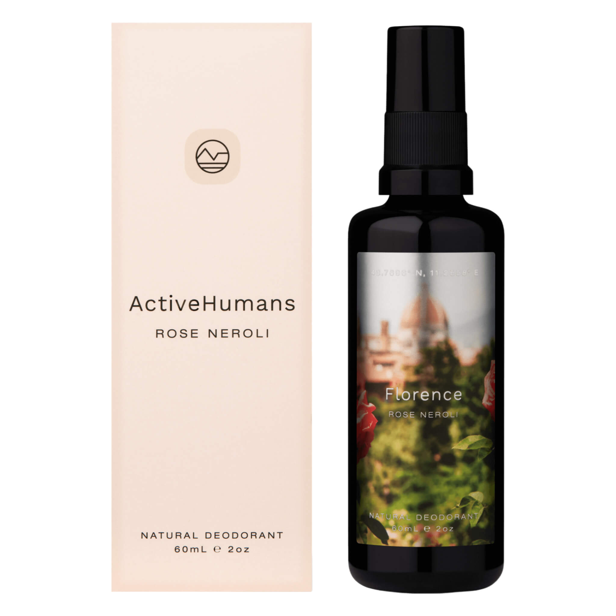 Natural Deodorant for Women & Men - Rose Neroli Scent | Aluminum-Free, Vegan & Cruelty-Free | All-Day Odor Protection for Workouts, Office & Daily Use