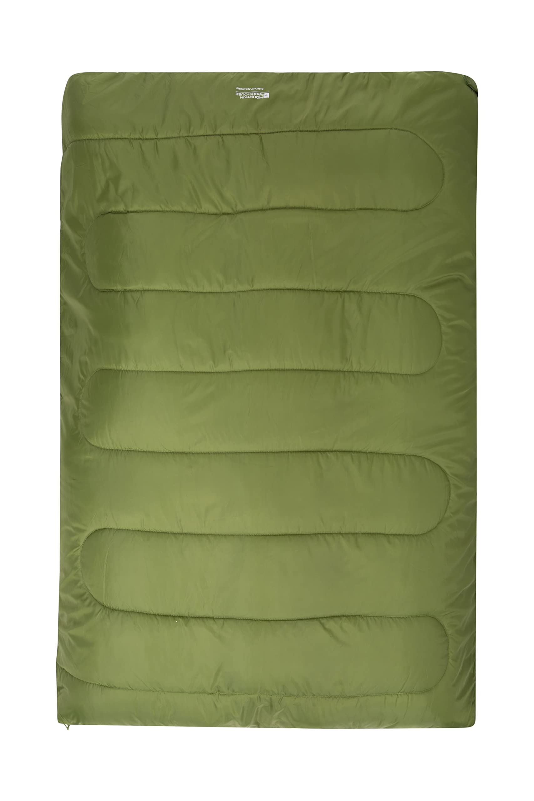 Mountain Warehouse Basecamp Double Camping Sleeping Bag - Insulated for Cold Weather - Perfect for Couples Camping, Hiking & Outdoor Adventures