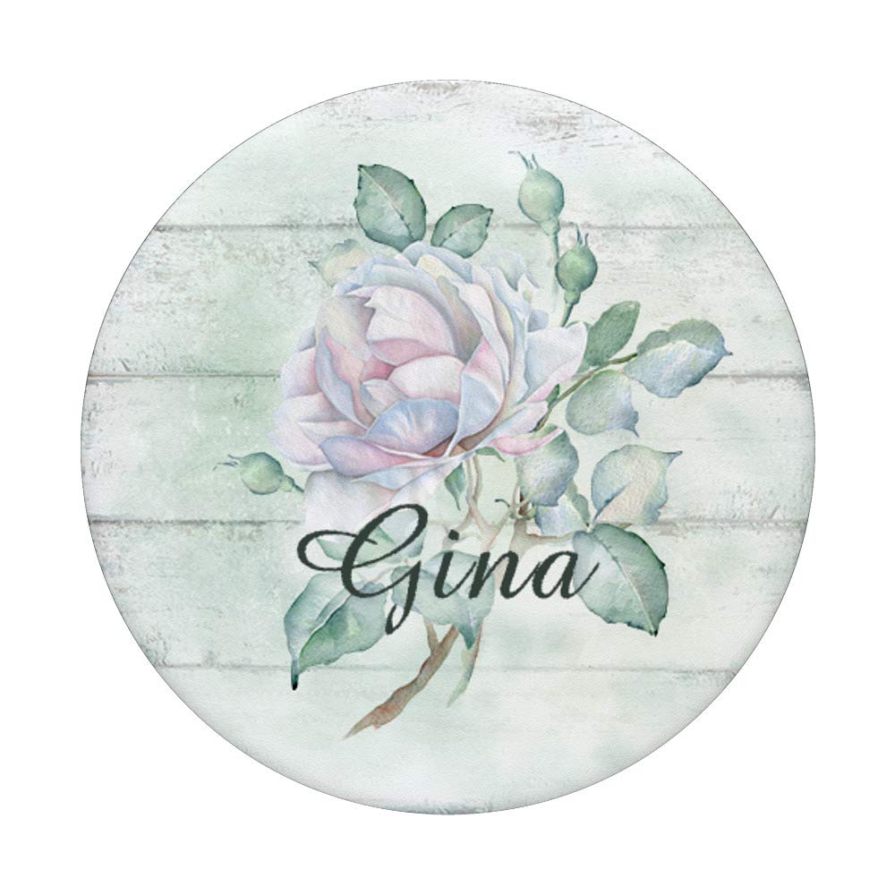 Personalized Phone Accessory Gift for Gina - Custom PopSockets Grip & Stand for Phones & Tablets - Perfect for Everyday Use, Travel, and Work