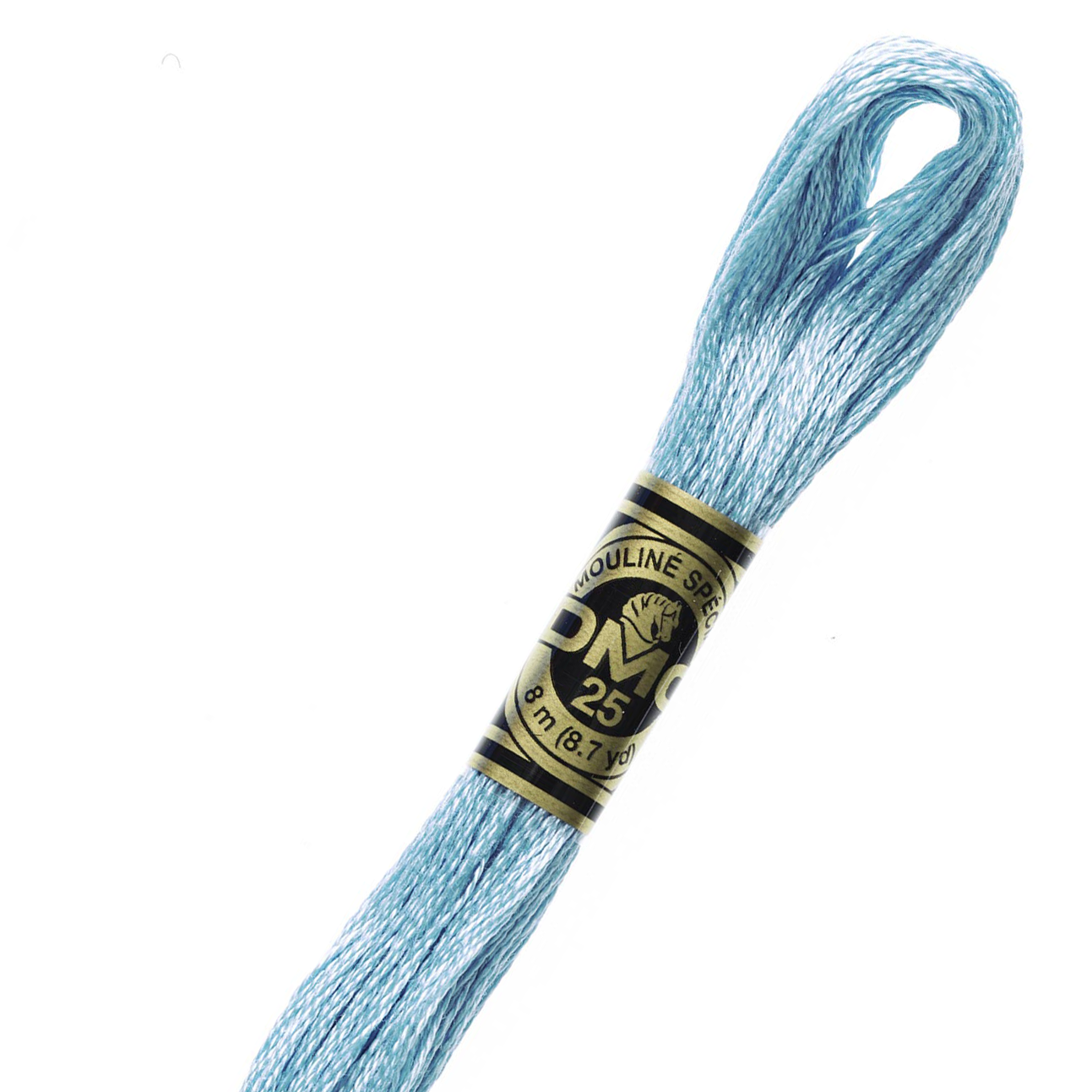 DMC 519 Cotton Embroidery Floss - 100% Mercerized Cotton Thread for Cross Stitch, Needlepoint & Hand Embroidery - Perfect for DIY Crafts, Scrapbooking & Home Decor Projects