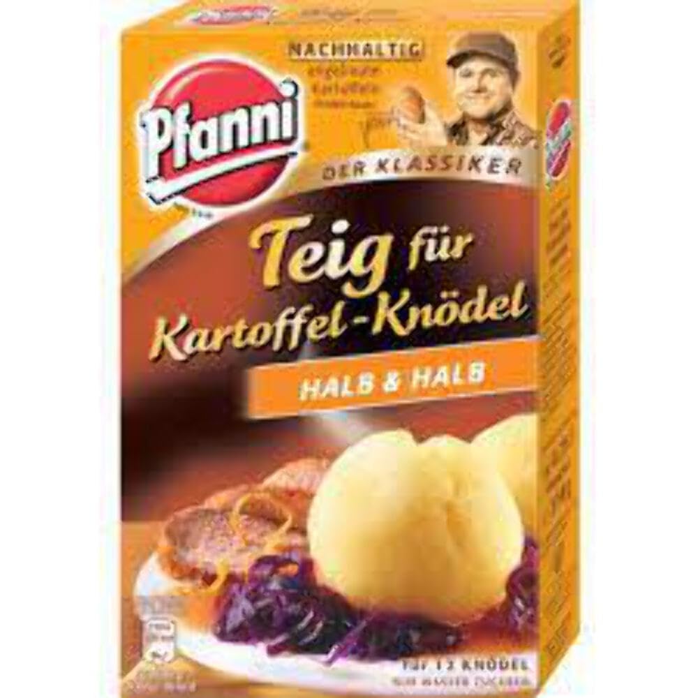 Pfanni Potato Dumpling Dough Mix - 12 Pack | Authentic German Recipe | Perfect for Homemade Knödel, Stews & Comfort Food Dishes