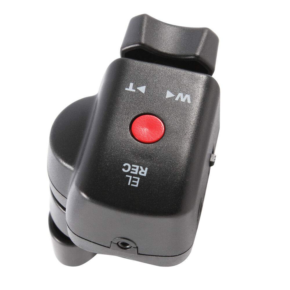 Fotga LANC Camcorder Zoom Remote Control with 2.5mm Cable for Sony Panasonic Canon Cameras - Compatible with Sony 190P 150P 198P VX2000E 2100E 2200E FX1000E, Panasonic DVC33 DVC63 DVC15 180 180A 180B HVX200 HVX203 HH203 H200 MC153 - Perfect for Video Shooting, Vlogging and Professional Filmmaking