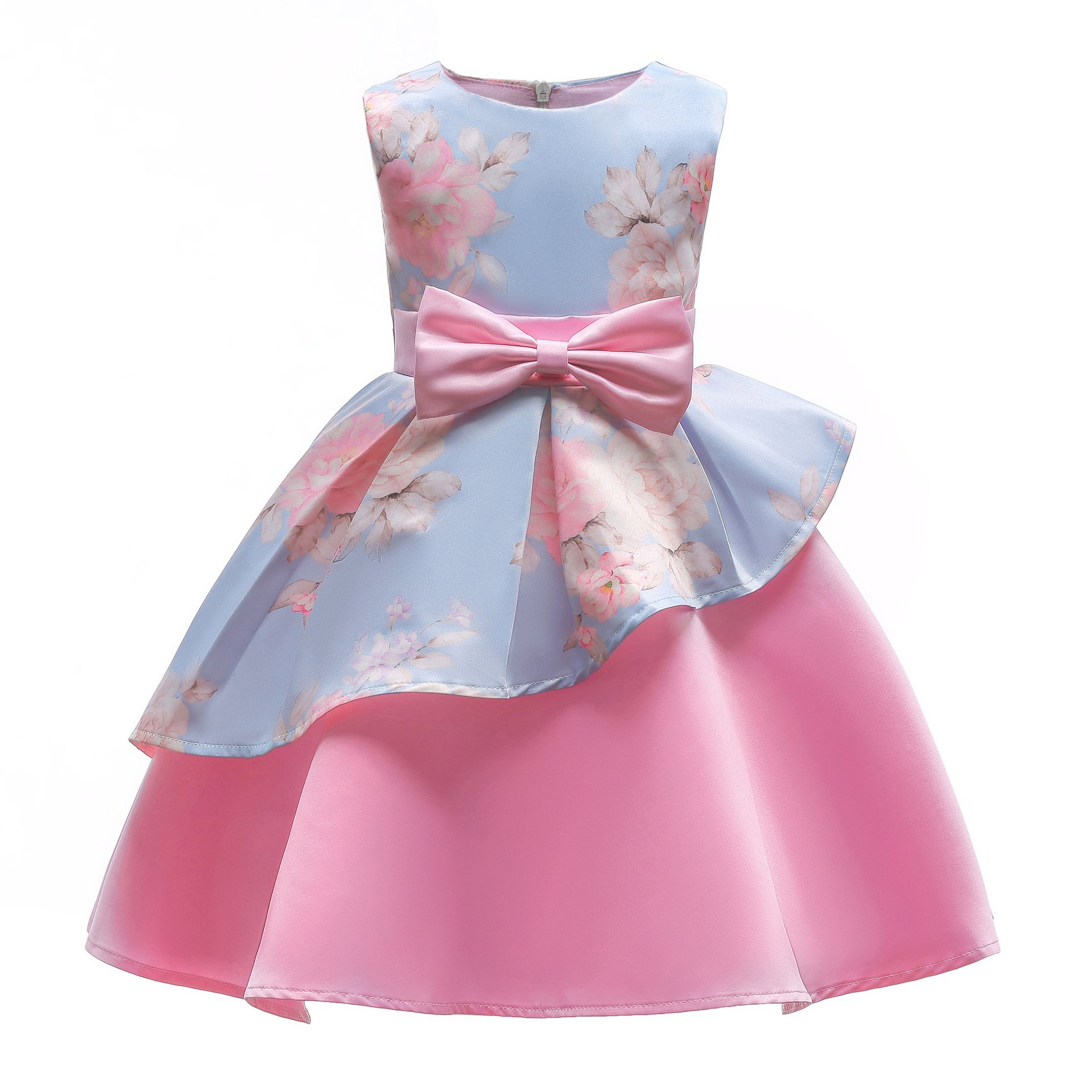 AIMJCHLD Girls Flower Dress for Ages 2-9 Years | Formal Party Dresses for Special Occasions | Perfect for Birthday Parties, Weddings & Holiday Celebrations