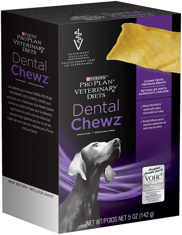 ProPlan Dental Chewz Dog Treats - Premium Dental Care for Dogs, Tartar Control & Fresh Breath - Perfect for Training, Rewards & Oral Health Maintenance