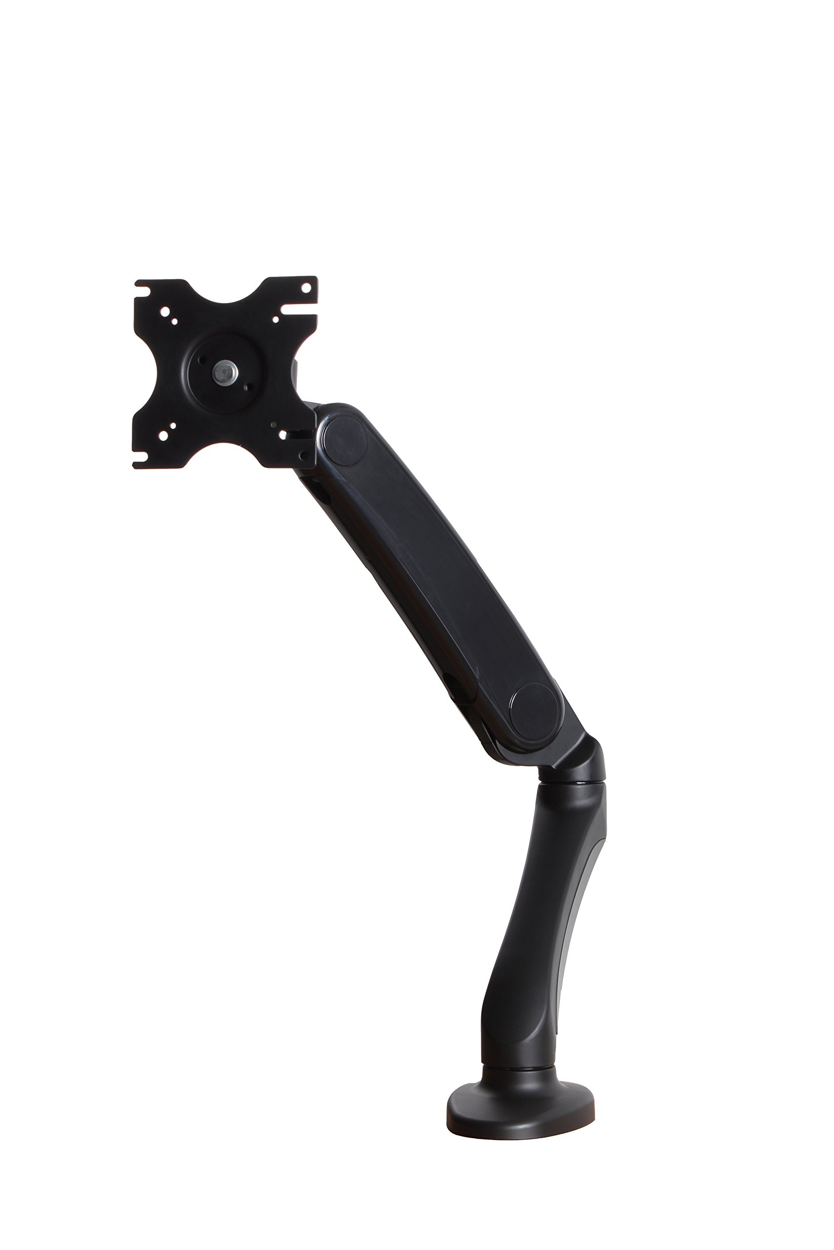 ZILLA DC-K680G Single LED/LCD Monitor Arm Stand - Adjustable VESA Mount for Home & Office Computer Screens - Perfect for Ergonomic Workspace Setup and Multi-Monitor Arrangements