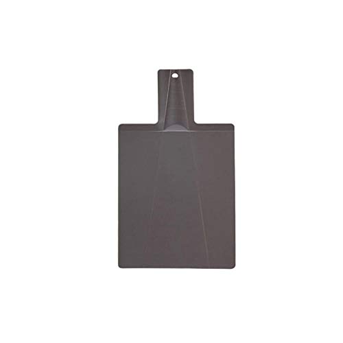 WOCOYO Foldable Plastic Cutting Board - Non-Slip, Durable & Food Safe for Vegetables, Meat & Meal Prep - Perfect for Kitchen, Camping & Small Spaces (Black)