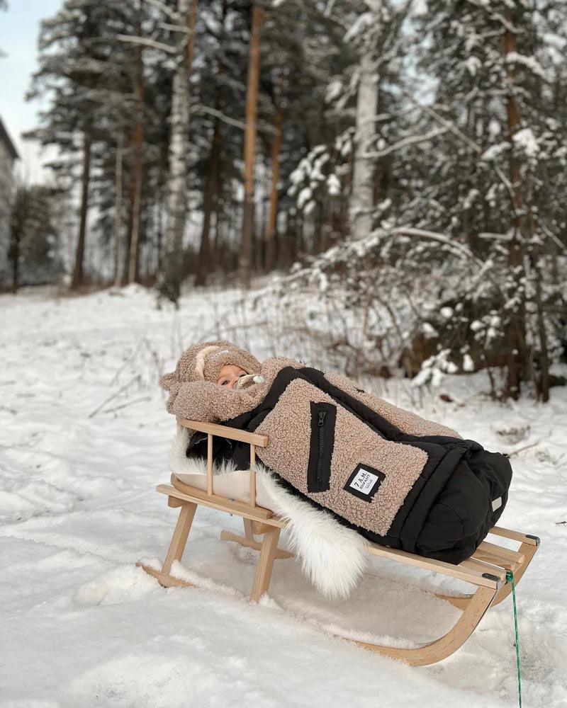 7 A.M. Stroller Blanket 212 Evolution Teddy Appliqué - Soft Baby Blanket for Strollers, Car Seats & Cribs (6 Months to 4 Years) - Perfect for Outdoor Walks, Travel & Nap Time