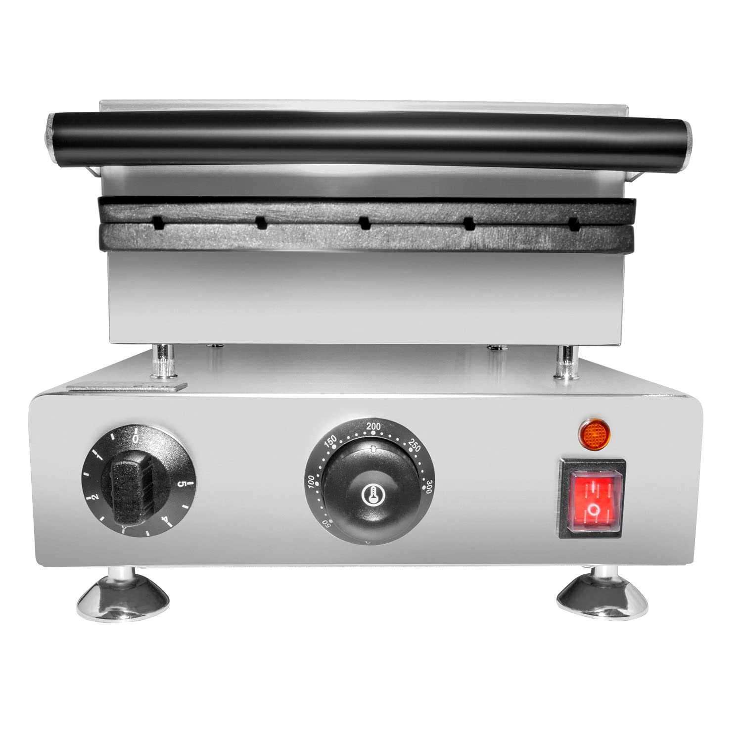 ALDKitchen Waffle Stick Maker - Nonstick Electric Waffle Iron for 5 Flat Sticks | Perfect for Breakfast, Snacks & Parties | Easy to Clean & Portable for Home, Camping & Gifts
