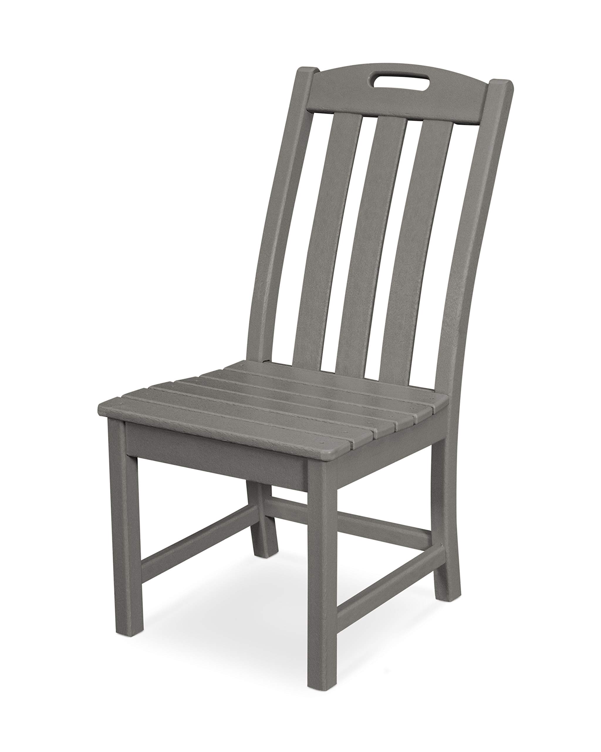 Trex Outdoor Furniture™ Yacht Club Dining Chair - Weather-Resistant Patio & Deck Chair with Stepping Stone Design - Perfect for Poolside, Backyard & Outdoor Dining Areas