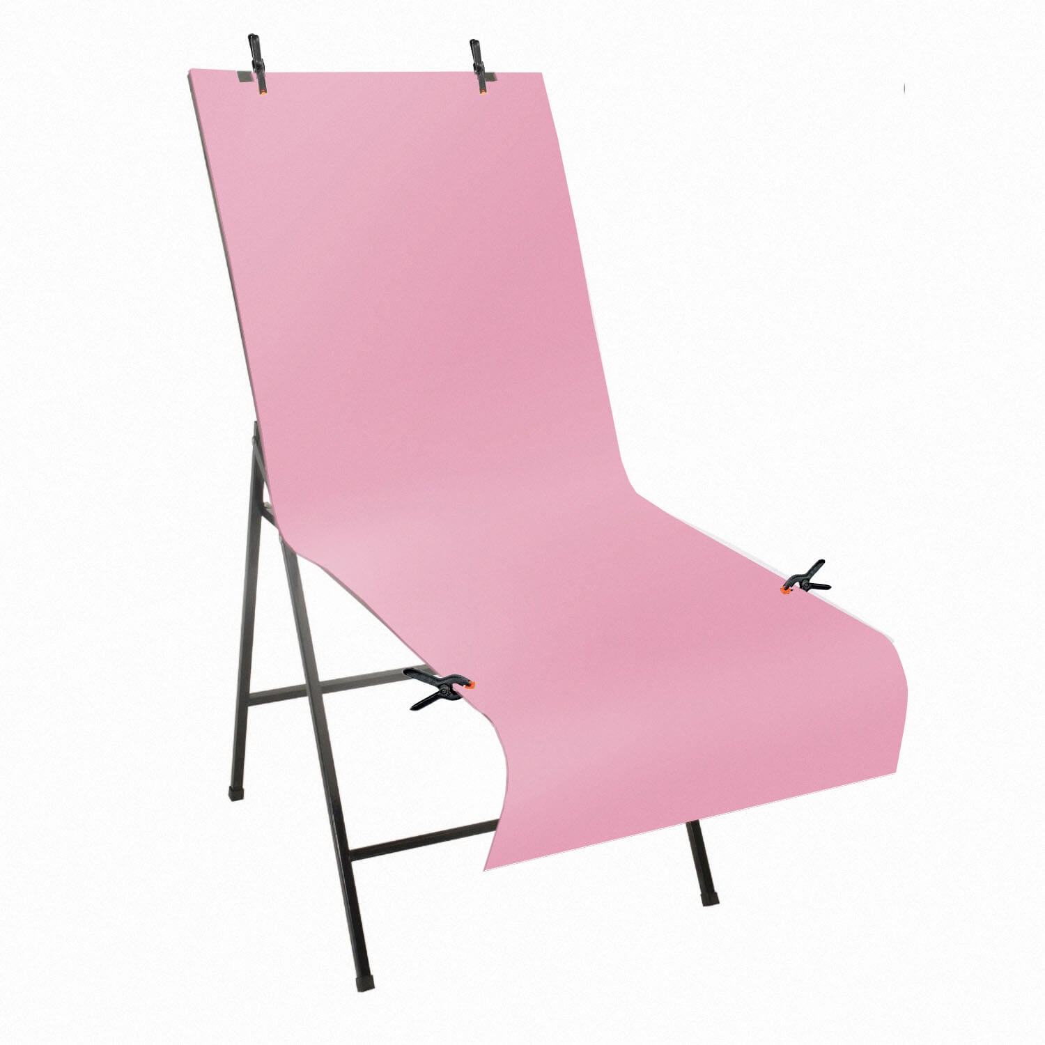 Professional 60x130cm Still Life Photography Backdrop Kit with PVC Drop & Clamps - Perfect for Product, Jewelry, and Food Photography
