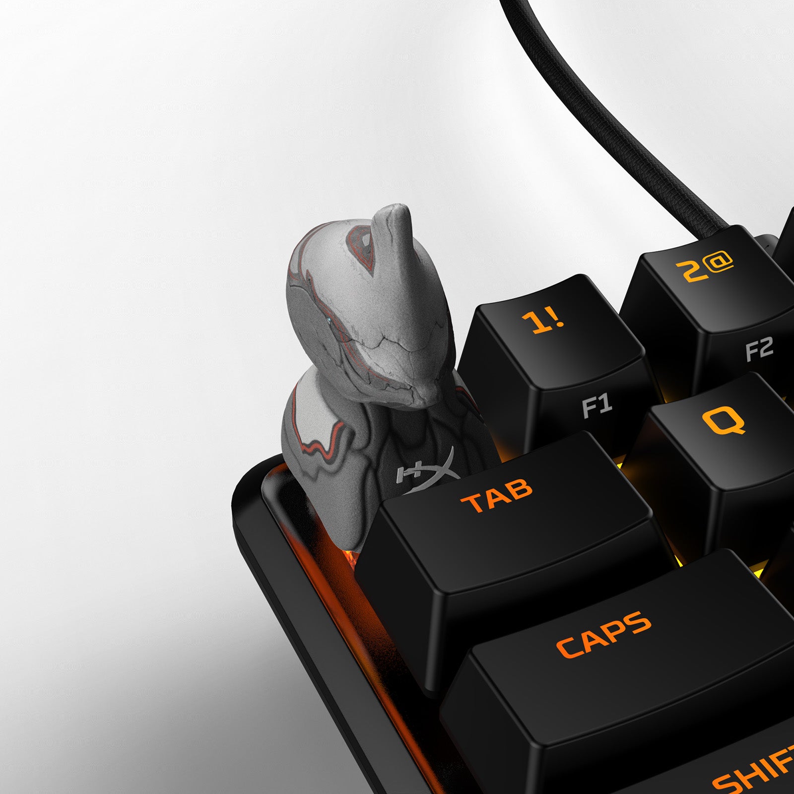 Warframe Excalibur Keycap - Custom Mechanical Keyboard Keycap for Gaming & Typing - Perfect for Warframe Fans & PC Enthusiasts