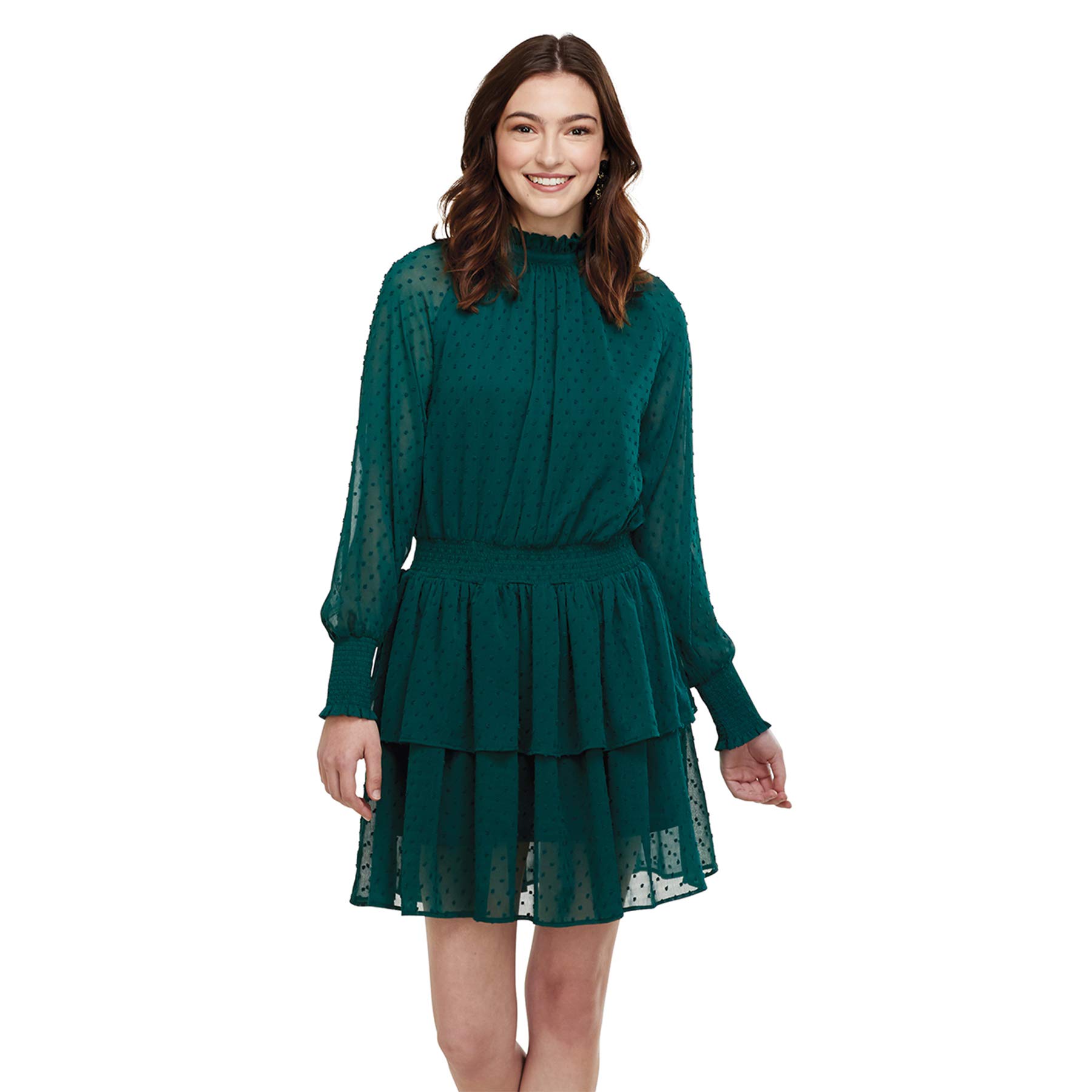 Mud Pie Women's Long Sleeve Casual Dress - Flowy Comfort Fit for Work, Party & Everyday Wear | Elegant & Stylish Outfit for Fall & Winter Seasons