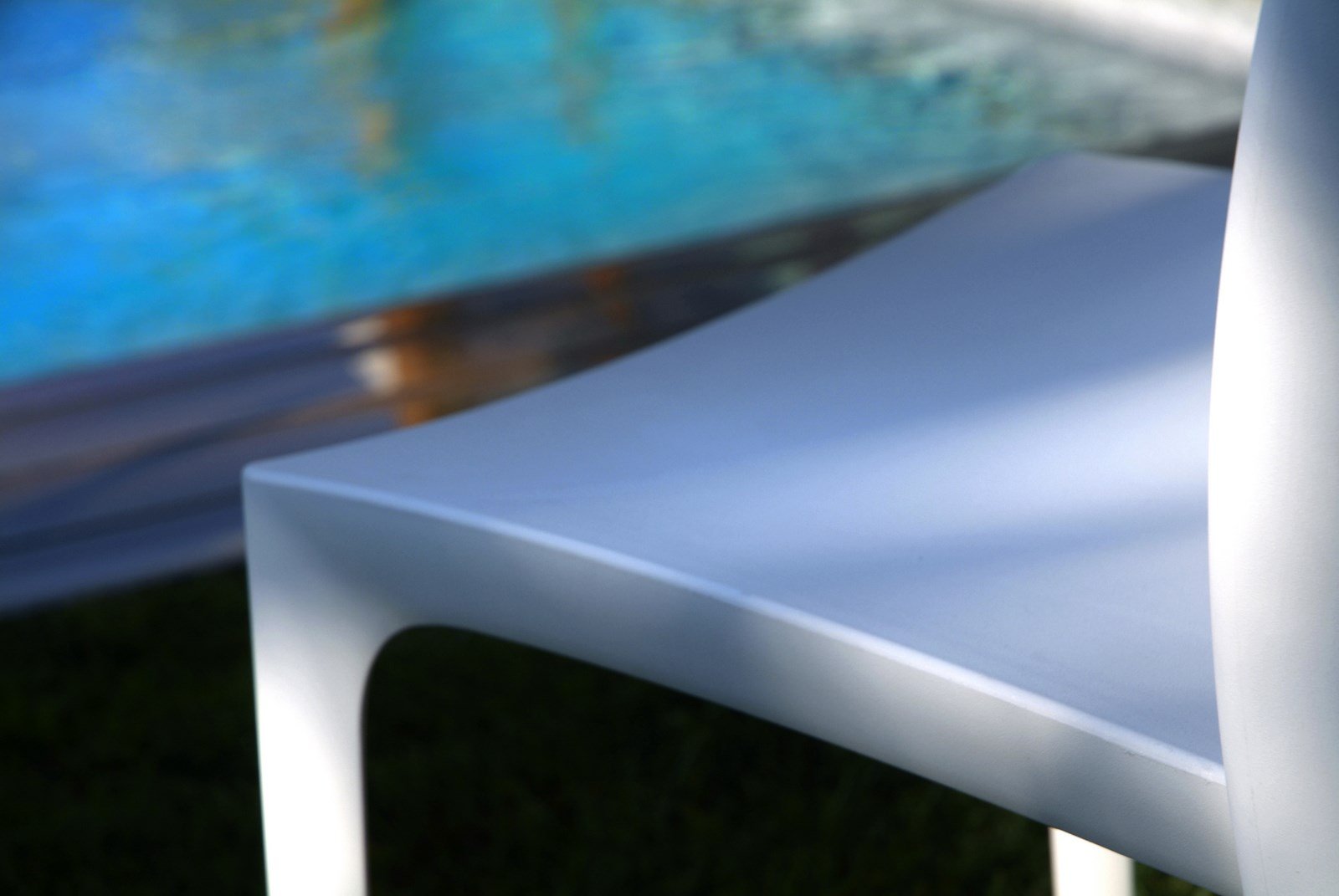 Maya White Patio Dining Chairs Set of 2 - Weather-Resistant Outdoor Furniture for Backyard, Garden, Poolside & Patio Dining