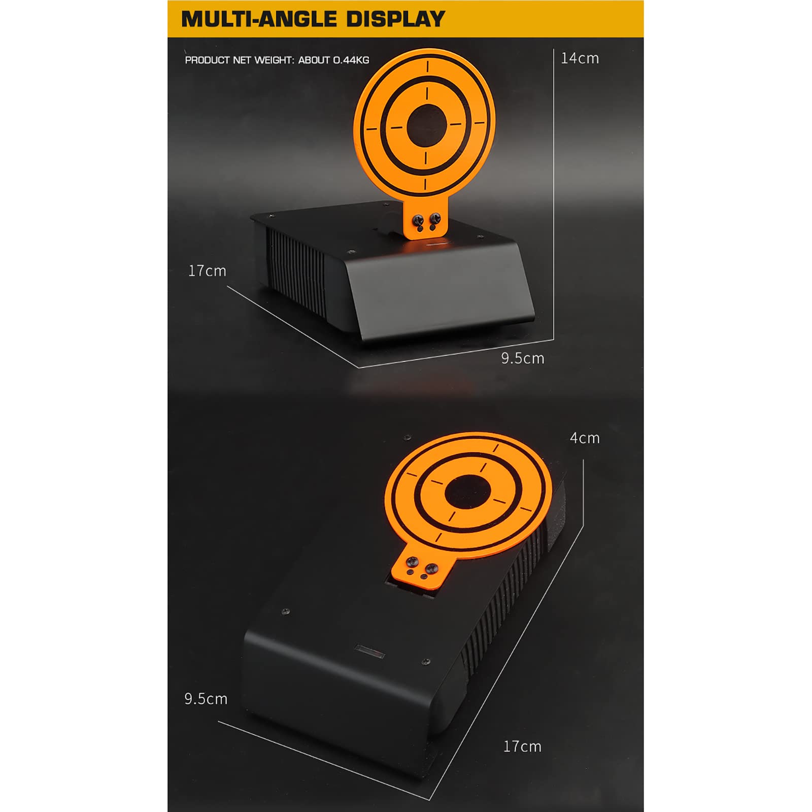 Wireless Tactical Auto Shooting Target with APP Training System - Light Mode & Multi Connection for Airsoft, Paintball, CS & Wargame Practice - Perfect for Indoor/Outdoor Shooting Range & Tactical Training