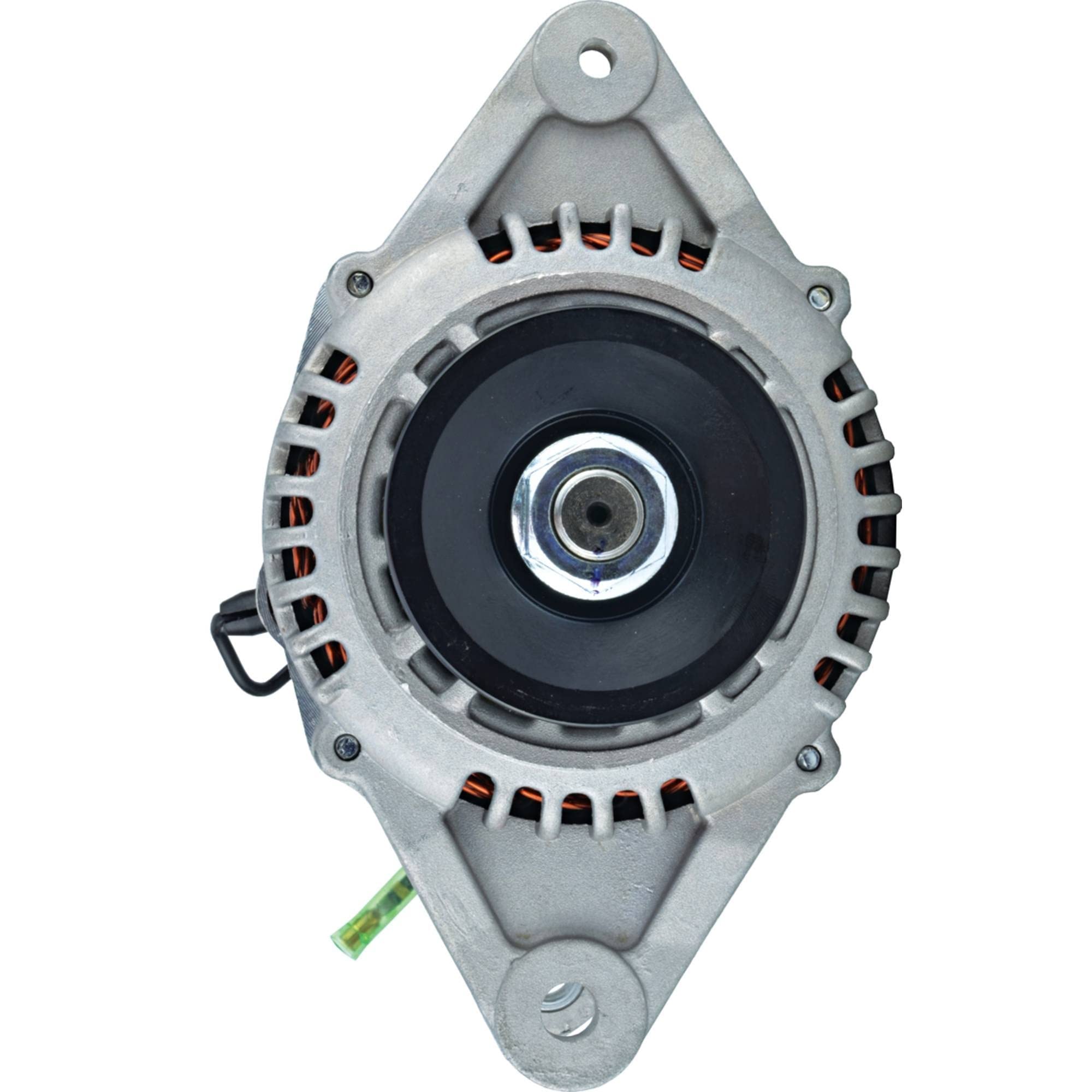 New Alternator for 2-Cylinder Diesel YANMAR 2YM15 Engine (04-On Models) - LRA03783, 128271-77200 - 60Amp 12V Internal Fan & Regulator - CW Rotation - Perfect for Marine, Agricultural & Industrial Equipment