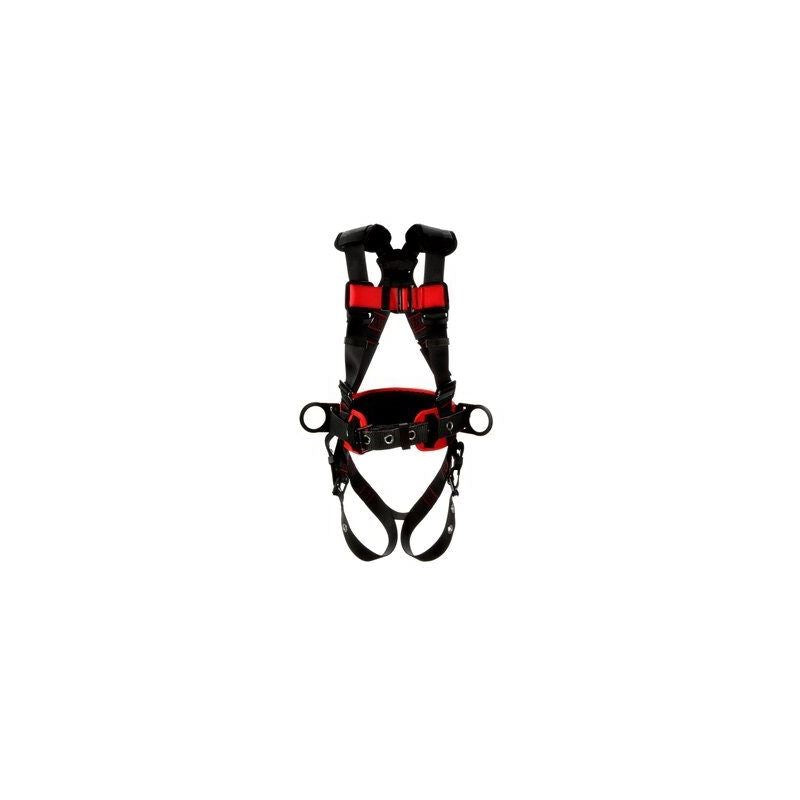 3M Protecta 1161310C Construction Safety Harness - OSHA Compliant Fall Protection Gear for Roofing, Climbing & Construction Work