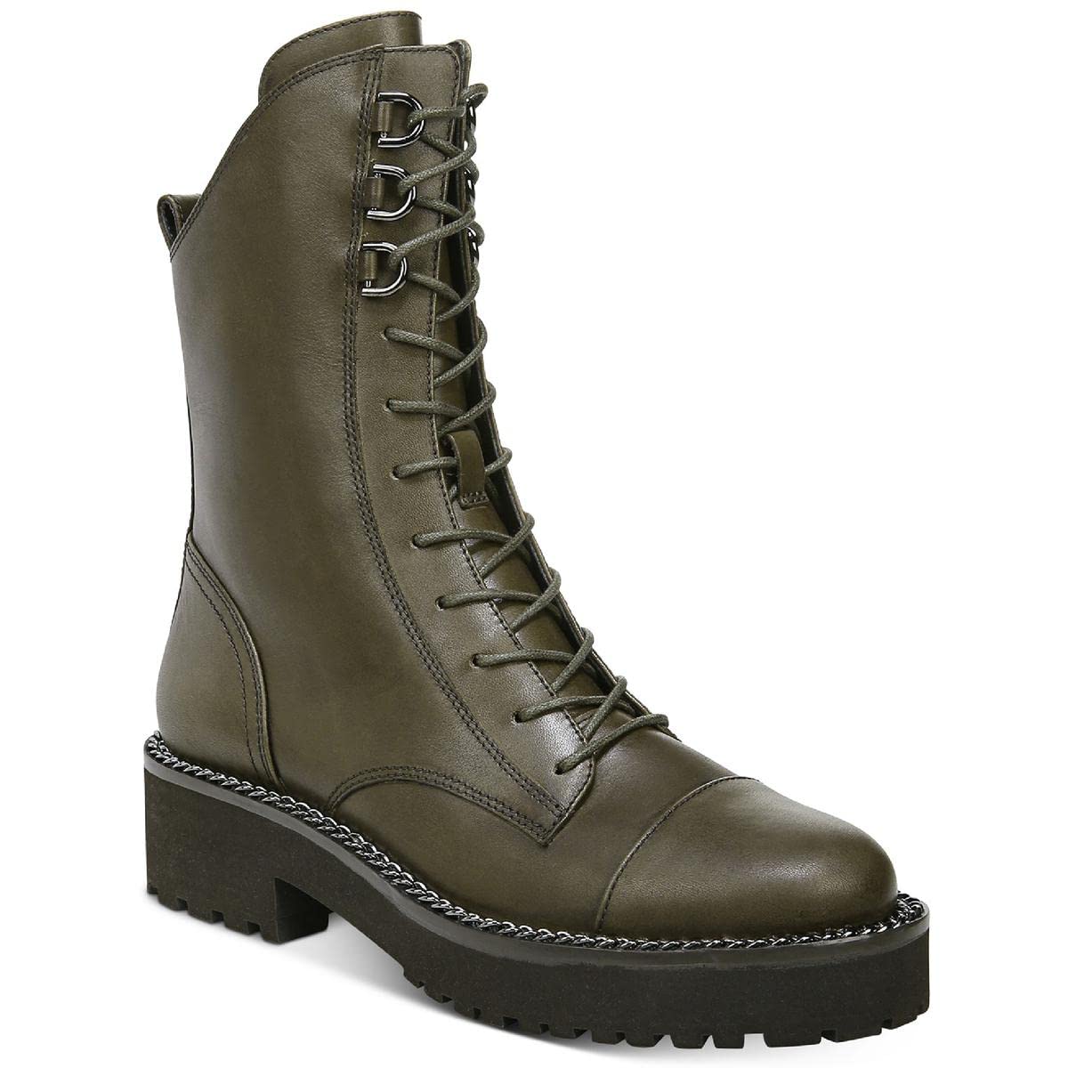 Sam Edelman Women's Lenley Boots - Stylish Ankle Boots for Women, Comfortable & Fashionable Leather Booties for Fall & Winter | Perfect for Office, Casual Outfits & Date Nights
