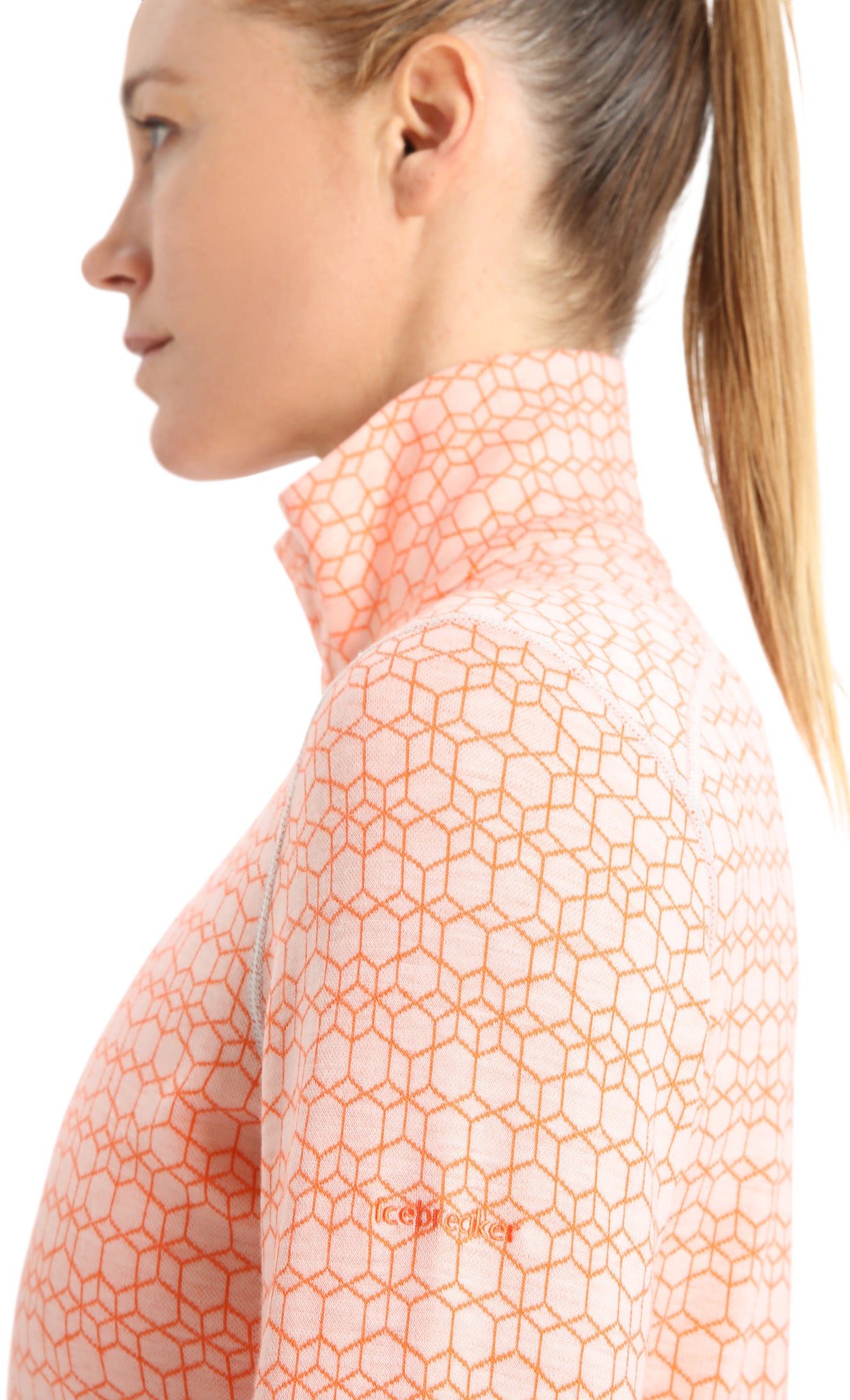 250 Vertex Women's Long Sleeve Half Zip Base Layer Top - Thermal Underwear for Hiking, Skiing & Cold Weather Activities