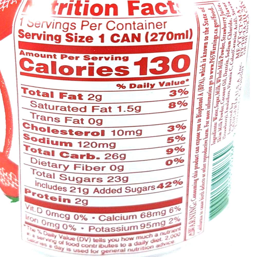 Sangaria Strawberry Milk Drink - Japanese Import, 8.96 Fl Oz (24-Pack) | Delicious Strawberry Flavored Milk for Kids Lunchboxes, Office Snacks & Asian Grocery Lovers