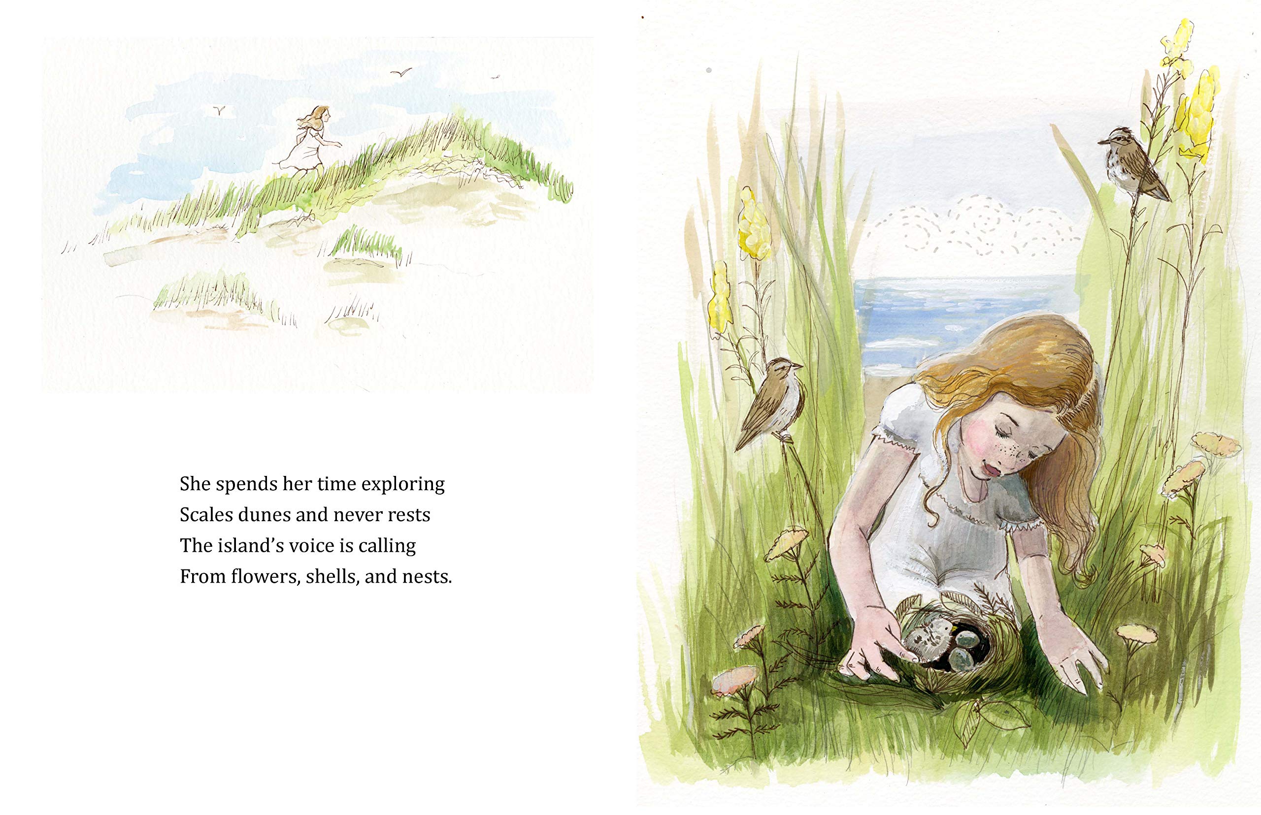 She Dreams of Sable Island: Paper Doll Book for Kids - Creative Play & Storytelling Activity for Children's Imagination Development