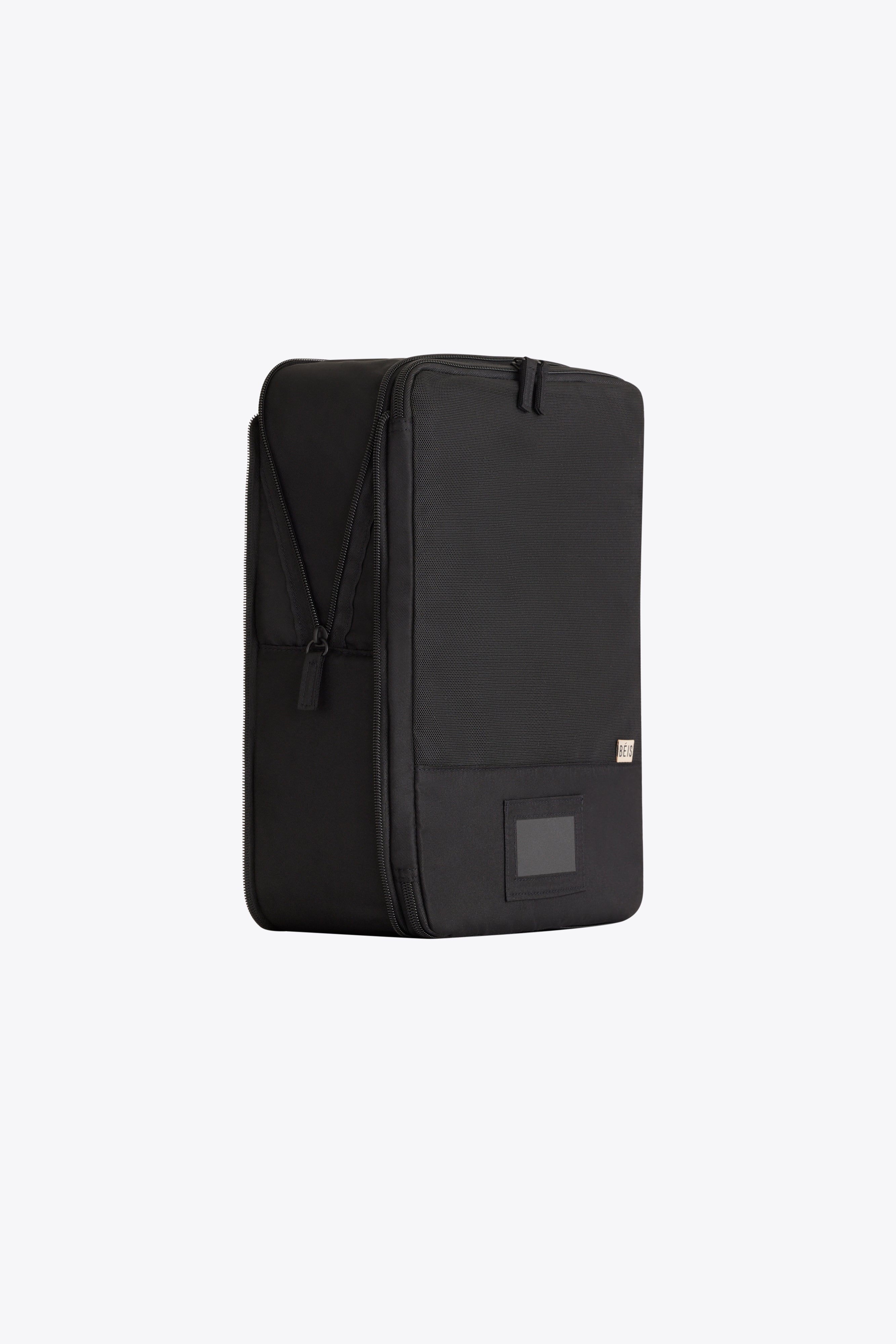 4-Piece Black Compression Packing Cubes for Travel Organizer | Perfect for Suitcase, Backpack & Carry-On Luggage