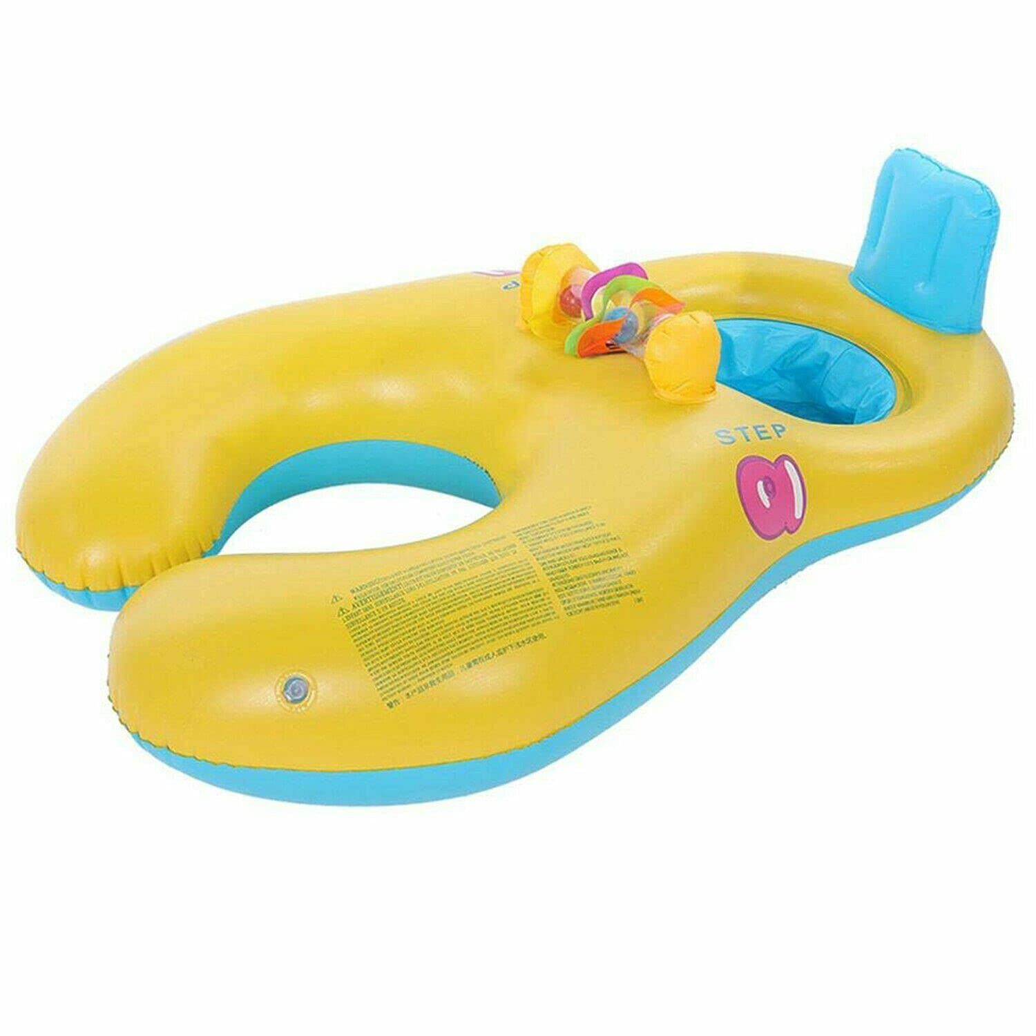 **Best Family Pool Floats Set - Inflatable Swimming Lounger for Dad, Maternity Raft with Hole for Mom, Baby Whale Float, Parent-Child Double Seat Ring, Sparkly Seashell Float for Kids & Teens - Perfect for Backyard Pools, Beach Vacations & Summer Fun**