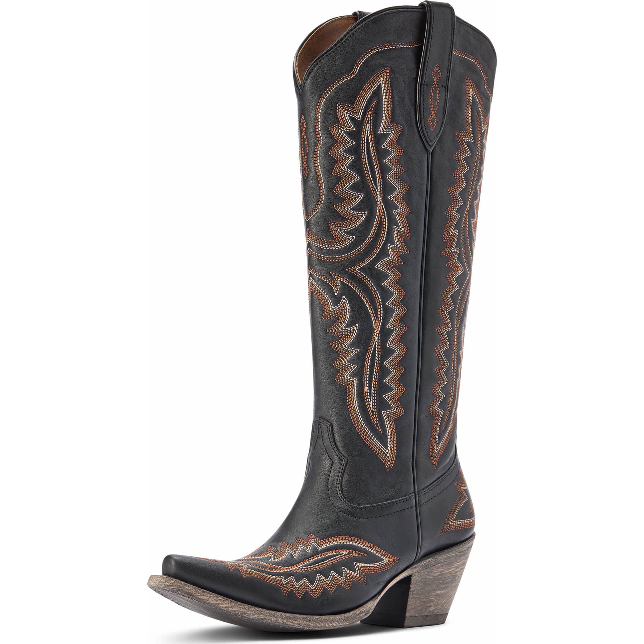 Ariat Black Casanova Brooklyn Boots for Men - Western Cowboy Boots with Comfortable Fit - Perfect for Riding, Work & Casual Wear