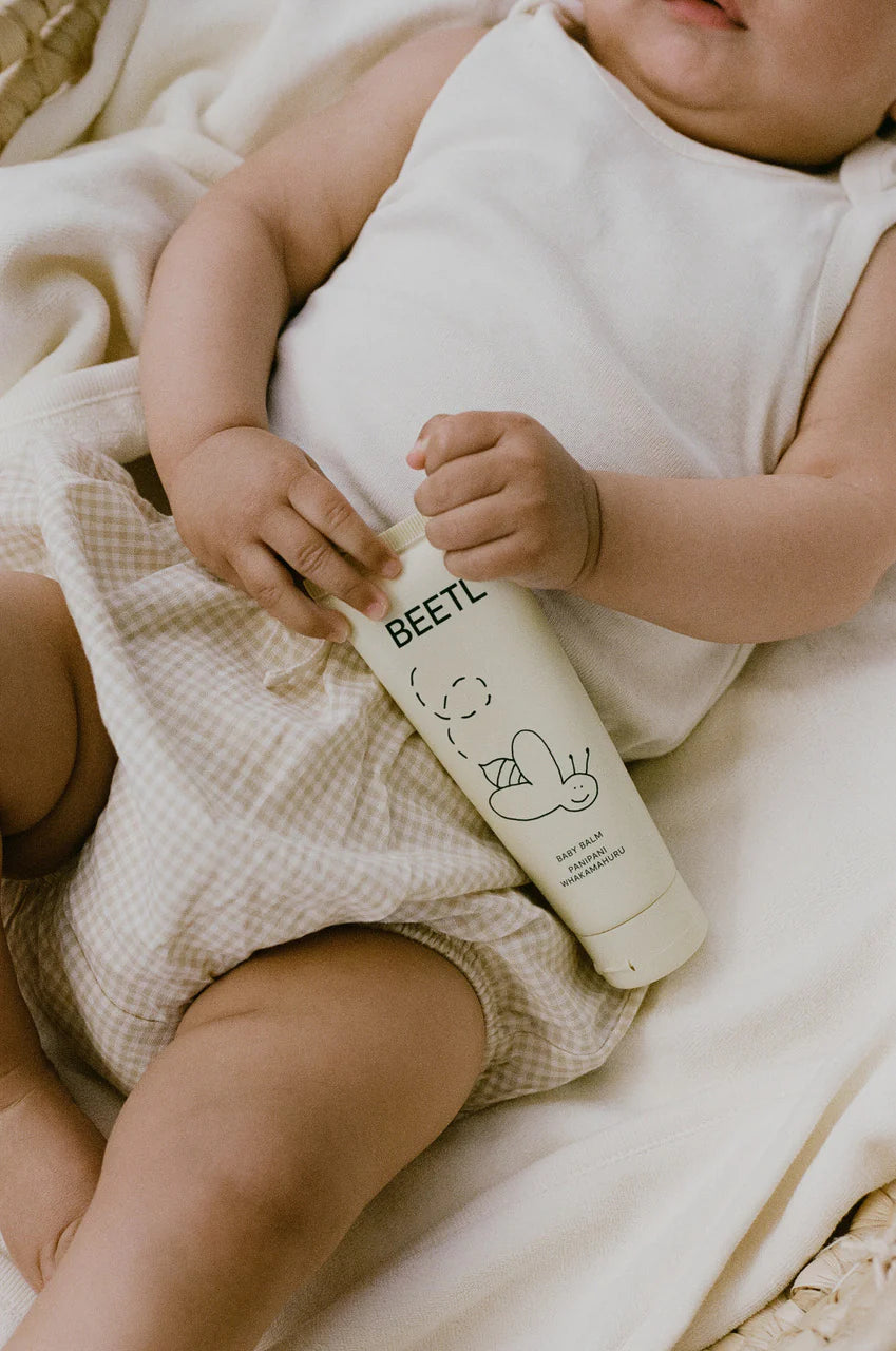 Beetl Baby Balm 75ml - Organic Diaper Rash Cream for Sensitive Skin | Perfect for Newborns & Toddlers - Gentle Moisturizer for Daily Baby Care