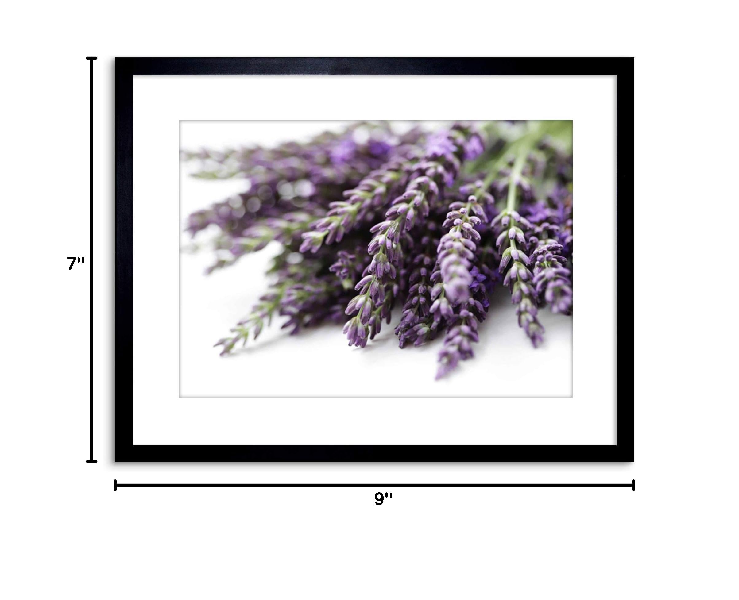 Lavender Flower Nature Photo Print - Purple Botanical Wall Art for Home & Office Decor (F97X3855) | Perfect for Living Room, Bedroom & Spa Relaxation