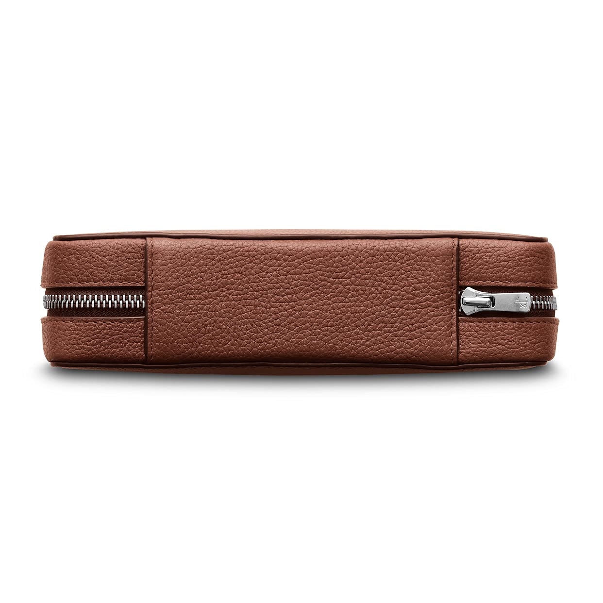 Premium WOOLNUT Genuine Leather Tech Organizer - Perfect for Laptop, Tablet & Phone Accessories Storage | Ideal for Office, Travel & Daily Commute