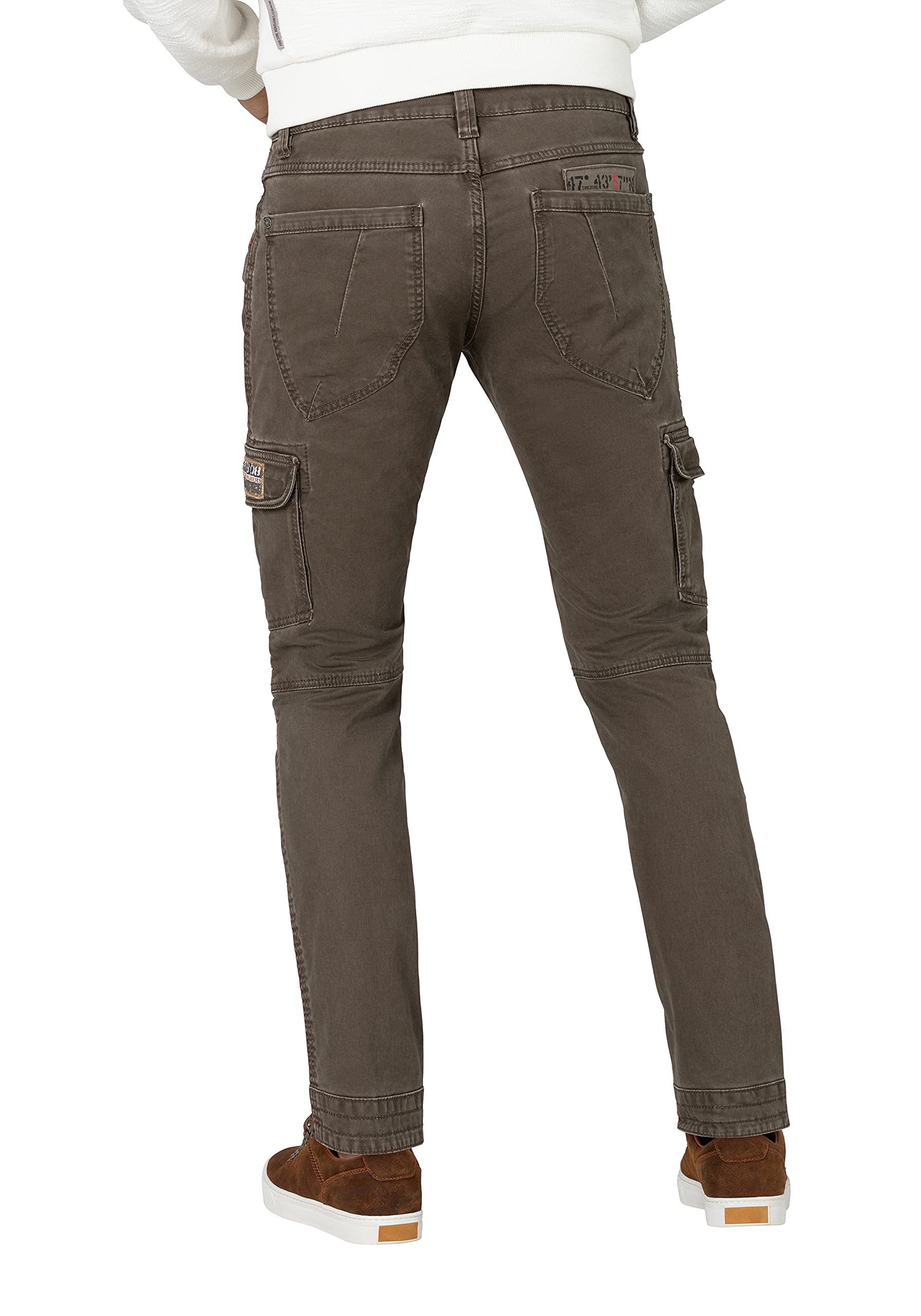 Men's Regular Fit Rogertz Pants - Comfortable Casual Trousers for Work, Travel & Everyday Wear | Timezone Collection