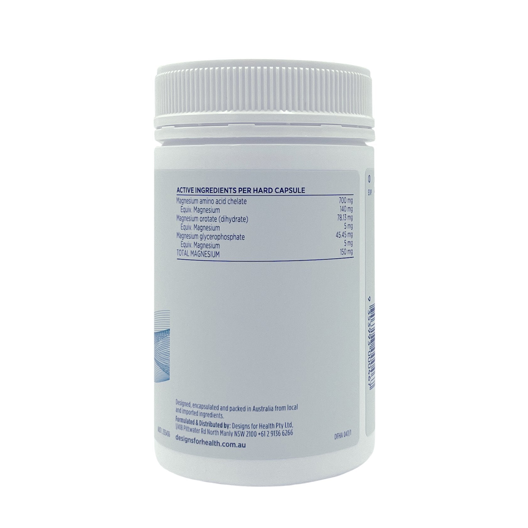 Designs For Health Tri Mag Supreme - Premium Magnesium Supplement for Muscle Recovery, Sleep & Stress Relief - Ideal for Athletes, Fitness Enthusiasts & Busy Professionals