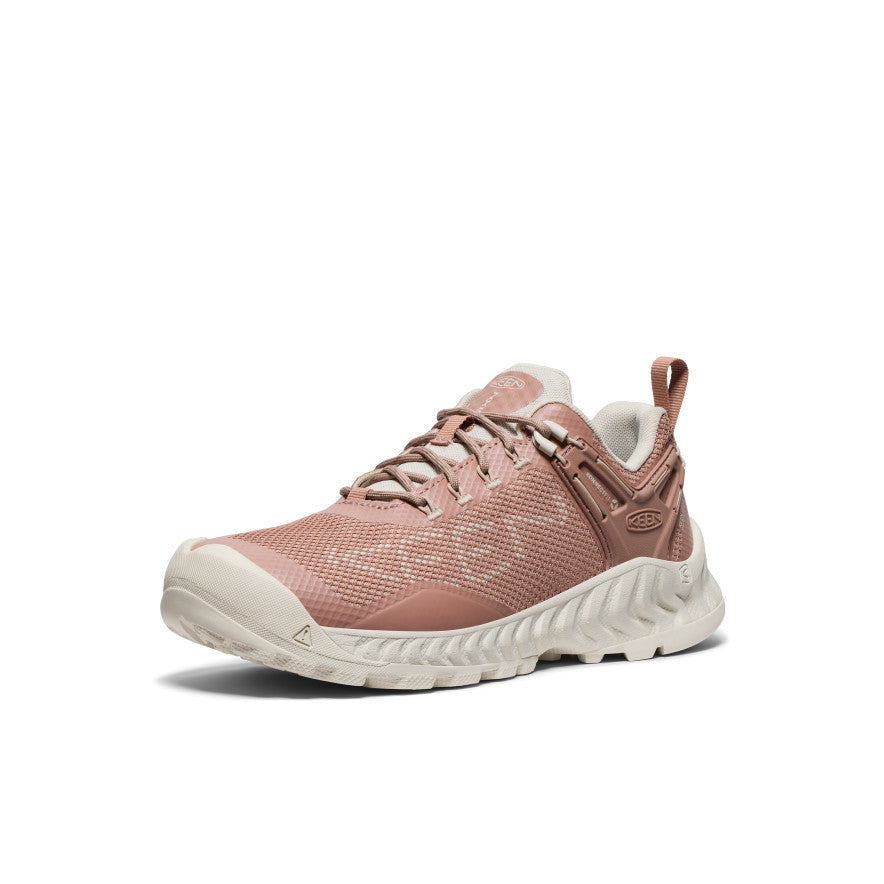 NXIS EVO Waterproof Women's Shoes - Warm Taupe & Raw Umber | Slip-Resistant Winter Boots for Hiking, Snow & Outdoor Activities