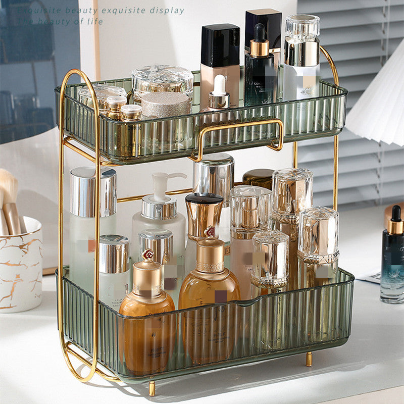 Premium Skin Care Organizer - Bathroom & Toilet Storage Shelf for Cosmetics, Makeup, and Beauty Products | Perfect for Vanity, Shower, and Spa Organization