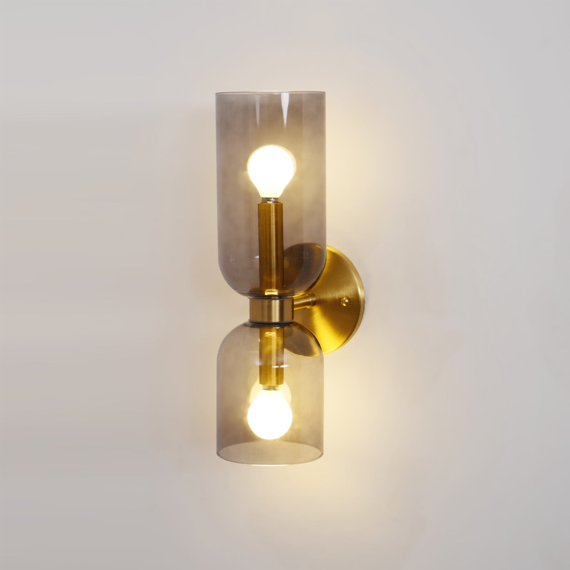 Edie Plug In Wall Lamp - Vintage Style Plug-In Sconce with Adjustable Arm for Bedroom, Living Room & Hallway Lighting