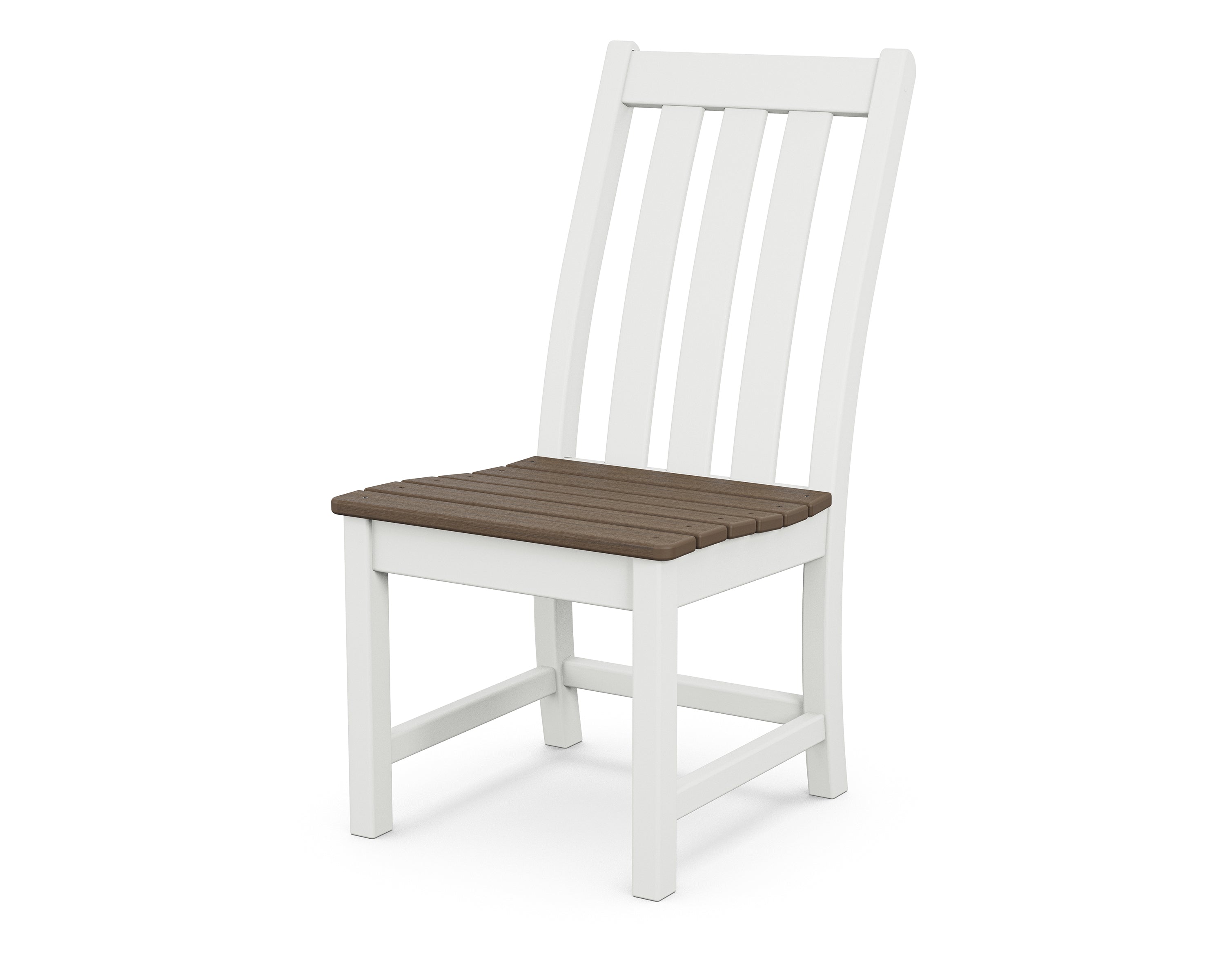 POLYWOOD Vineyard Dining Side Chair - Weather-Resistant Outdoor Furniture for Patio, Garden & Poolside Use