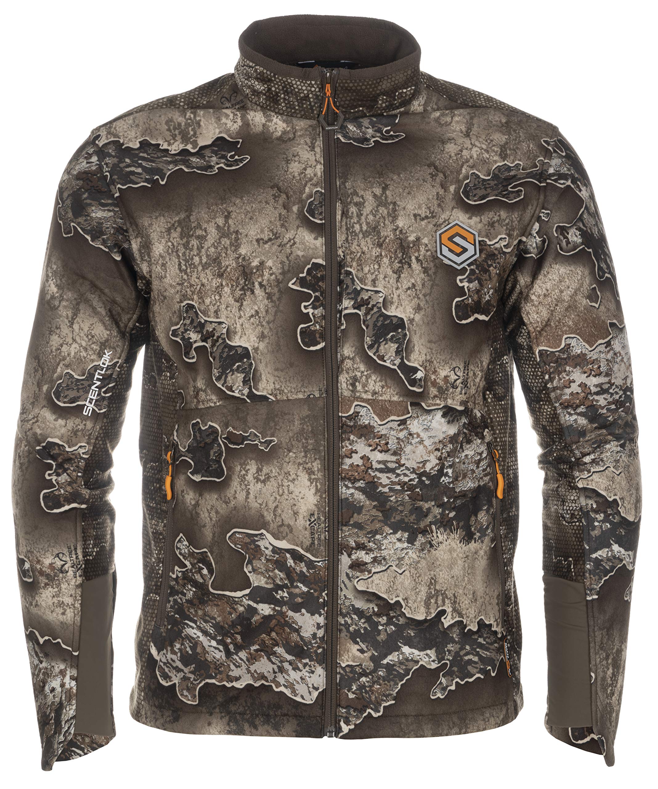 ScentLok Forefront Midweight Water Repellent Camouflage Hunting Jacket for Men - Lightweight & Durable for Deer, Turkey & Outdoor Adventures