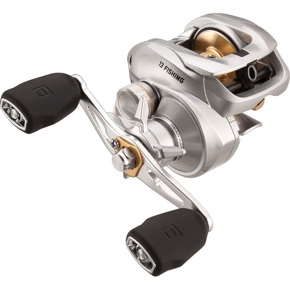 13 Fishing Modus C2 Baitcast Fishing Reel - 6.6:1 Gear Ratio, Right Hand Retrieve - Perfect for Bass, Walleye & Freshwater Fishing [MODC2 6.6 RH]