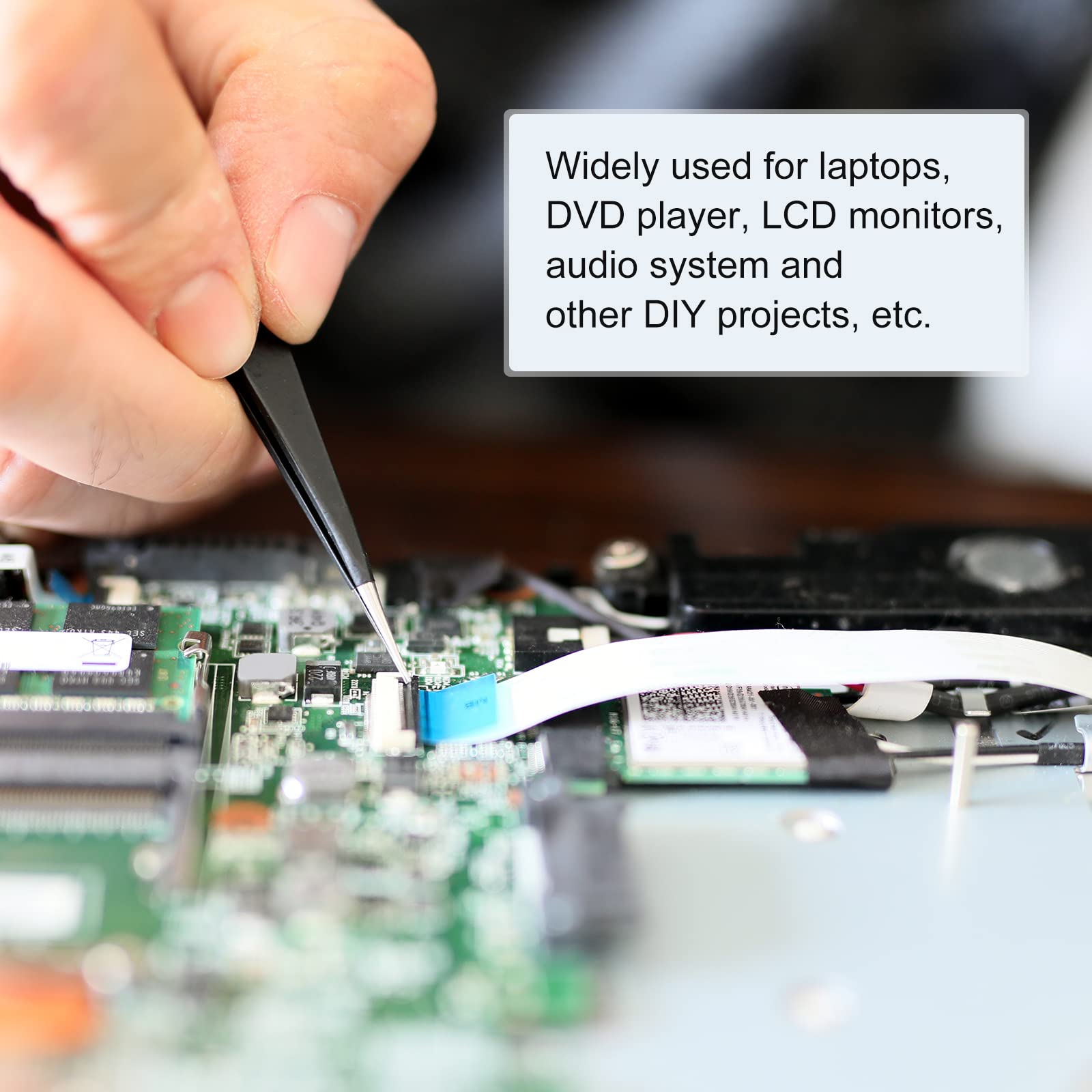 MECCANIXITY FPC FFC PCB Converter Board 24P 0.5mm to DIP 2.54mm Adapter - LCD 3D Printer Camera DVD TV Laptop Audio Repair Kit (Pack of 2) | Perfect for Electronics Prototyping, DIY Projects & Device Maintenance