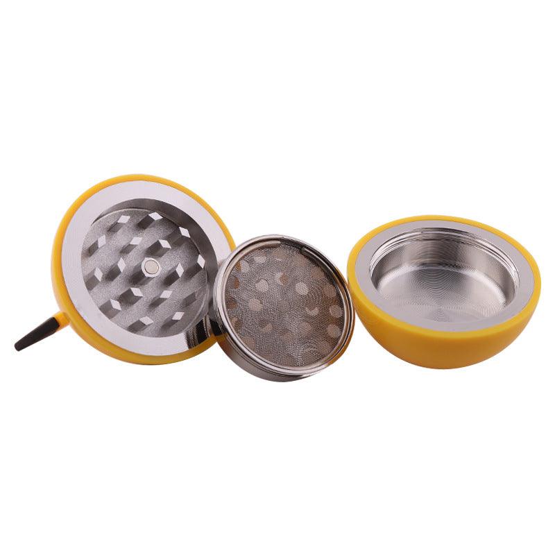 Premium 55MM 3-Layer Pikachu Herb Grinder with Gift Box - Perfect for Grinding Tobacco, Herbs & Spices - Ideal for Smoking Enthusiasts & Collectors
