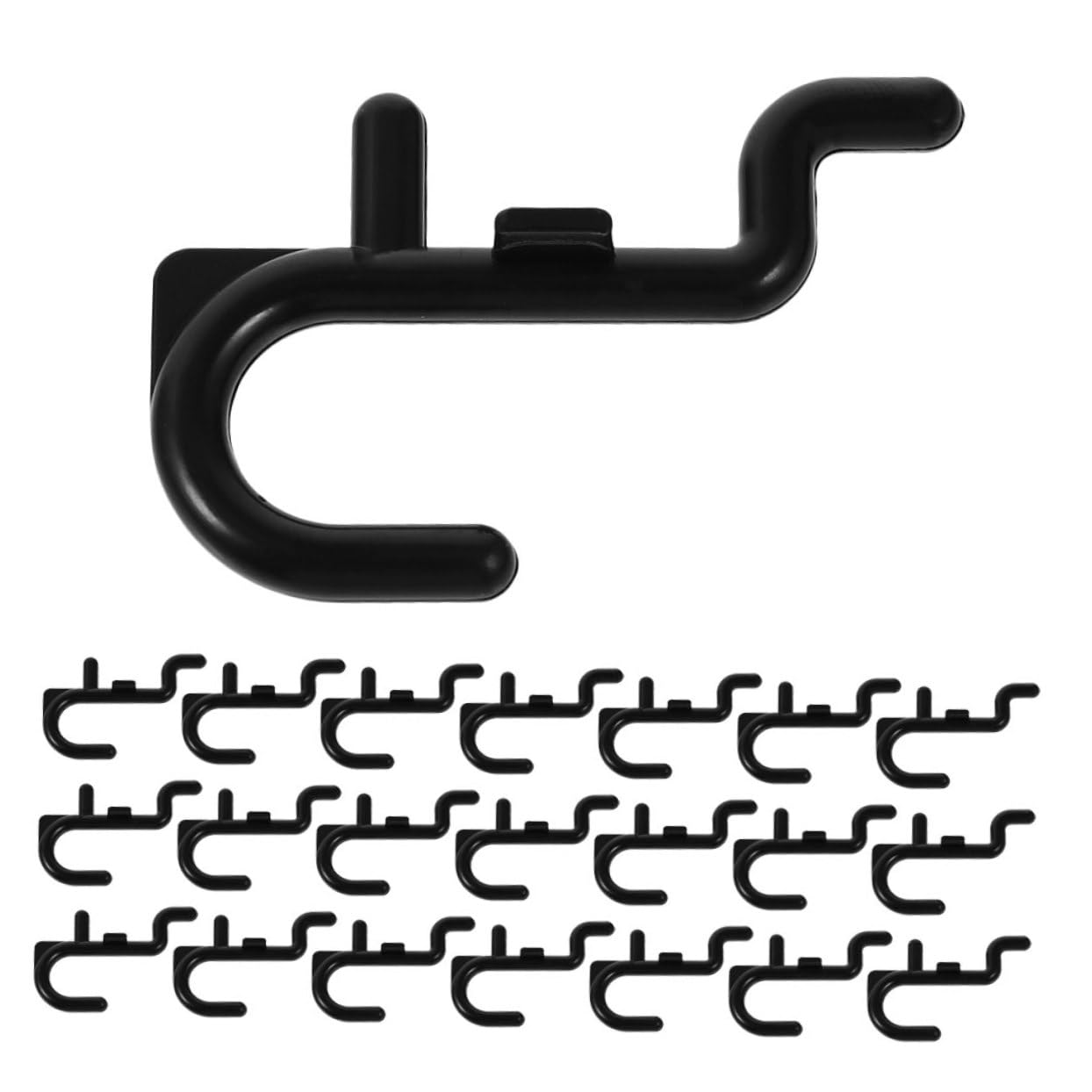 ULTECHNOVO 40-Piece Garage Pegboard Hooks Set - Durable Plastic Wall Hooks for Tool Storage & Organization - Versatile Hanging Hooks for Home, Garage, Workshop & Shed - Perfect for DIY Projects & Space Saving Solutions