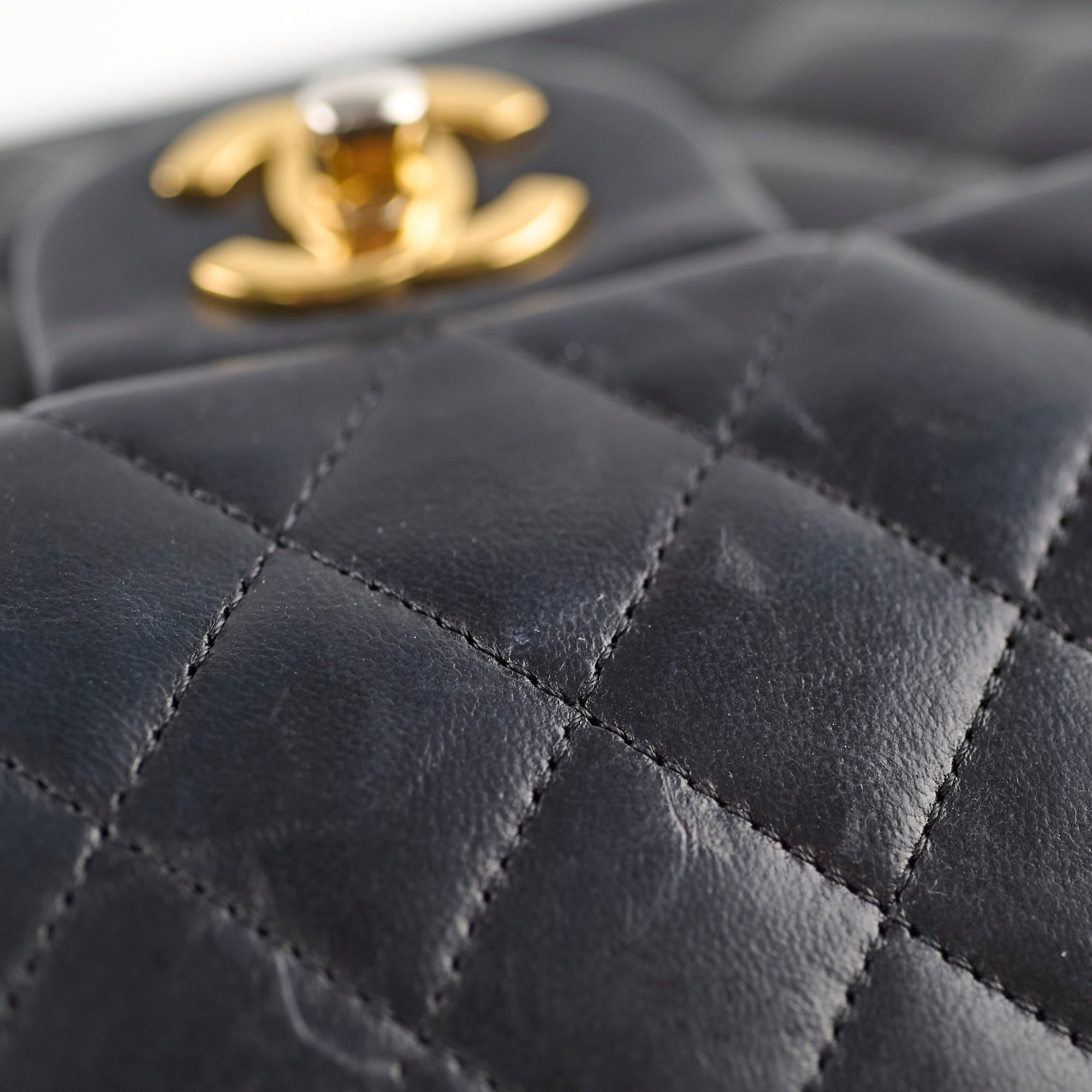 Chanel Medium/Large Double Classic Flap Bag in Black | Luxury Designer Handbag for Women | Perfect for Work, Evening Events & Everyday Use