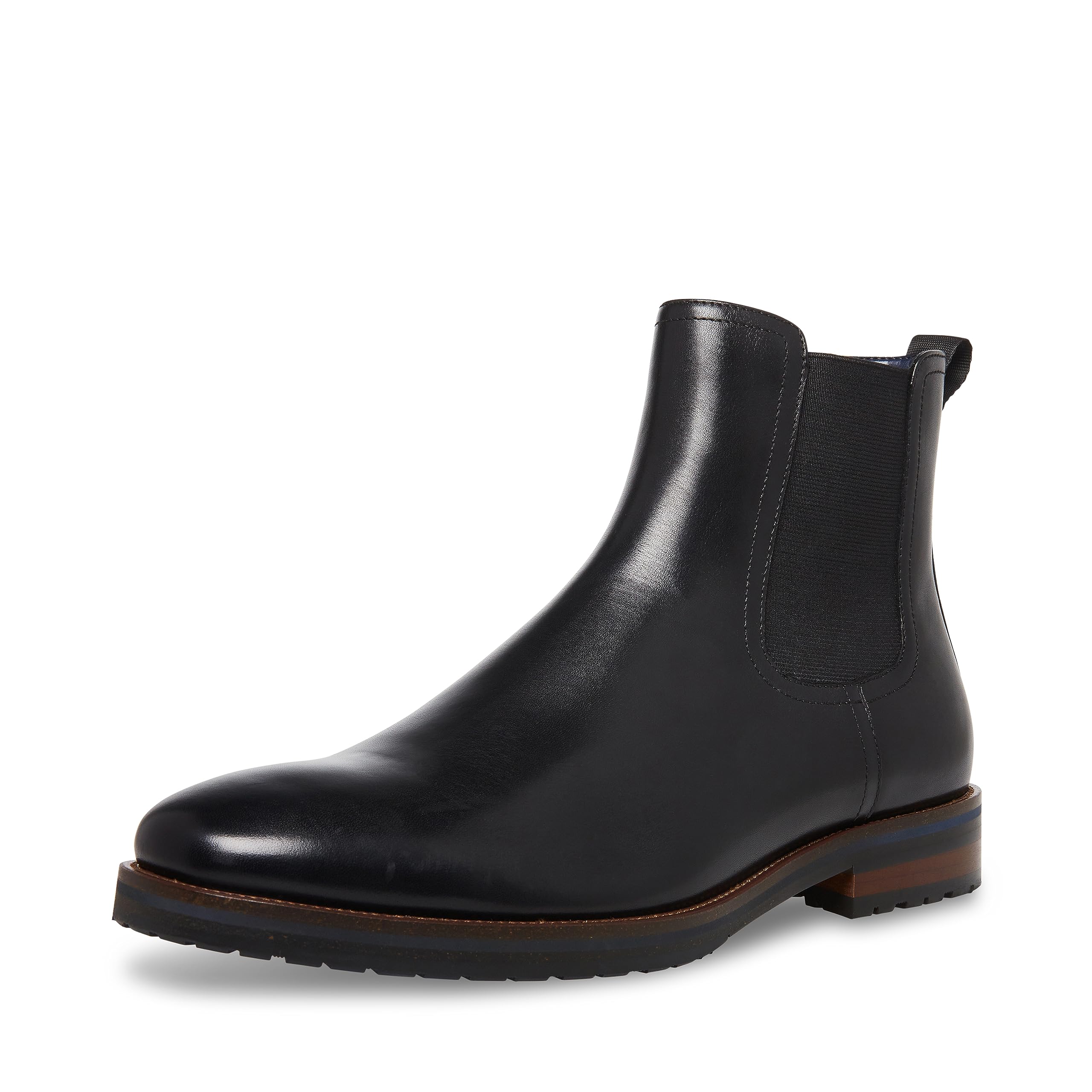 Steve Madden Men's Sverne Boot - Stylish Leather Ankle Boots for Casual & Dress Wear | Perfect for Fall, Winter & Everyday Outfits