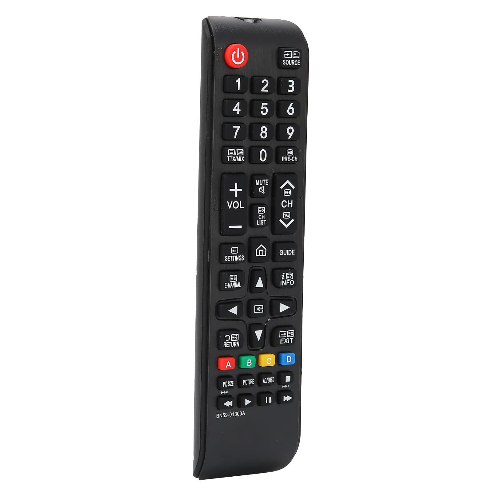 Universal TV Remote Control - Easy to Use, Ergonomic Design for Comfortable Grip | Compatible with Most TV Brands | Perfect for Living Room, Bedroom & Home Theater Setup