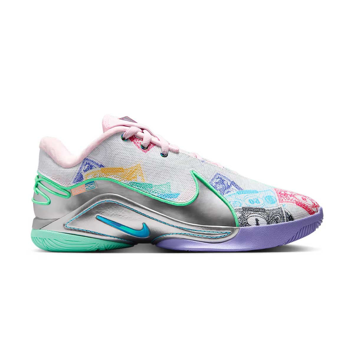 LeBron XXII 'Currency' EP Basketball Shoes - White Green Glow Men's Sneakers for Court Performance & Street Style | Perfect for NBA Games, Training & Casual Wear